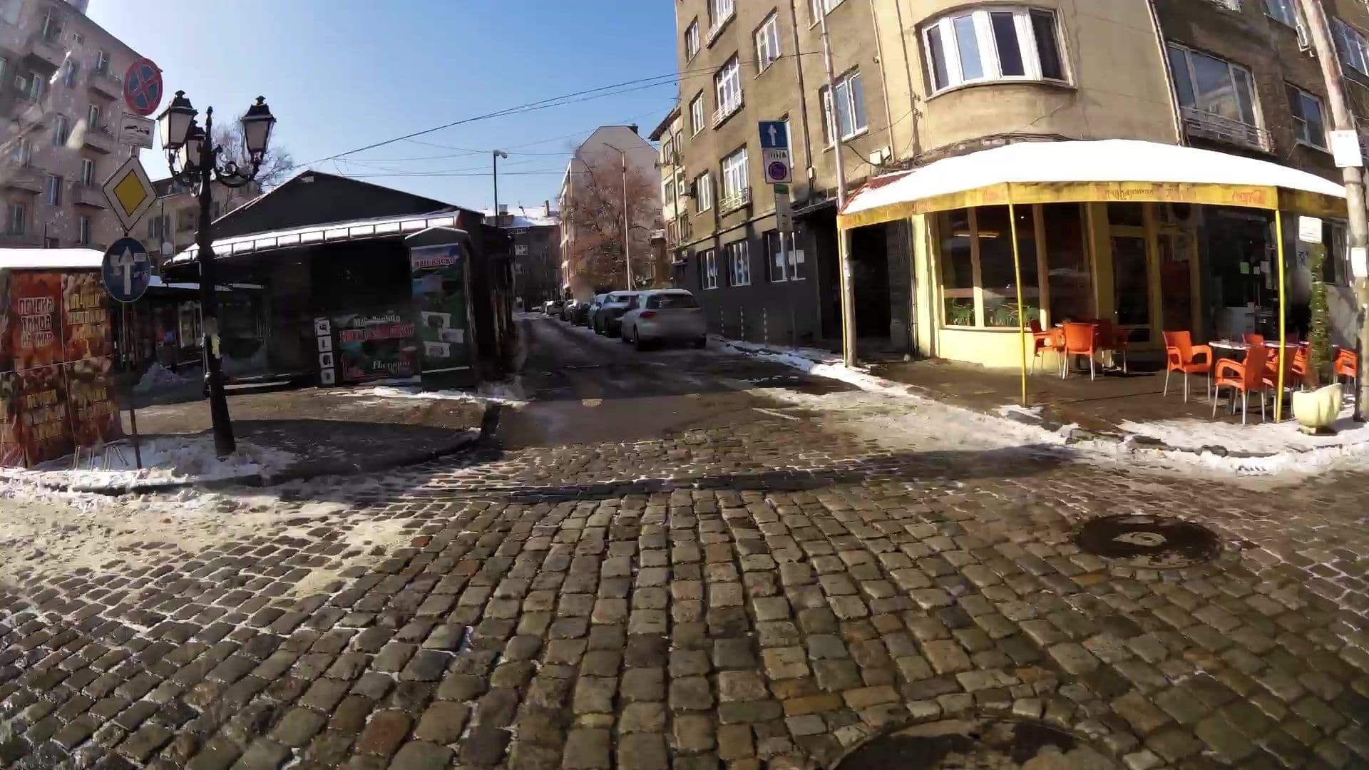 Street view near Artistic Penthouse, Sofia — © kaartcam (CC BY-SA · Mapillary)