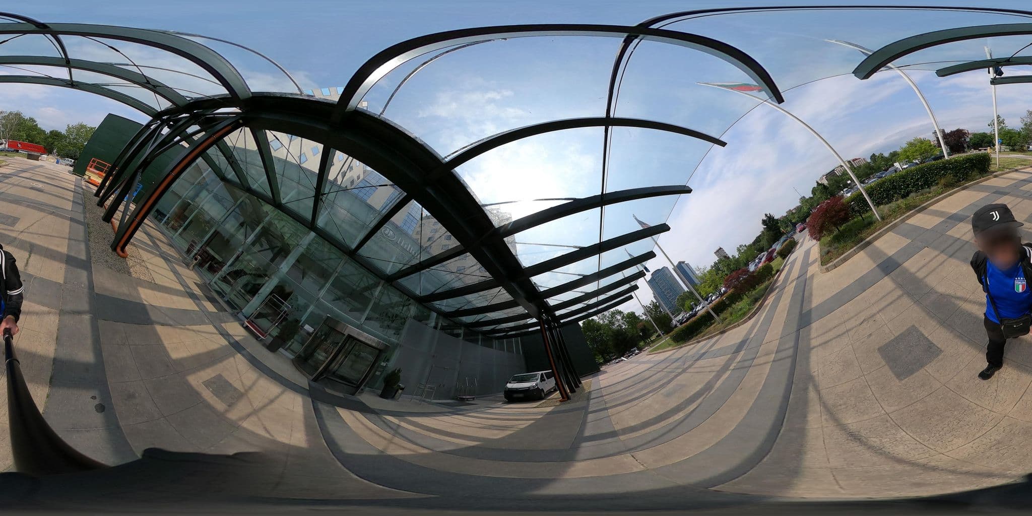 Street view near Hilton Sofia Executive Lounge, Sofia — © alexanderbtodorov (CC BY-SA · Mapillary)