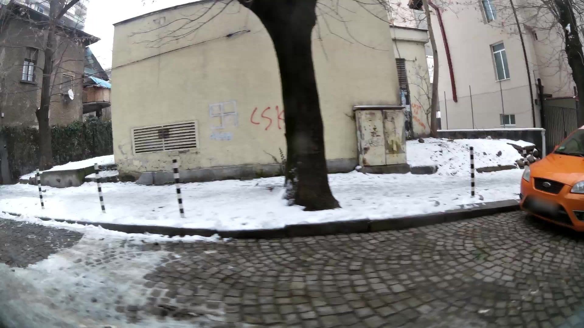 Street view near Hotel Favorit, Sofia — © kaartcam (CC BY-SA · Mapillary)