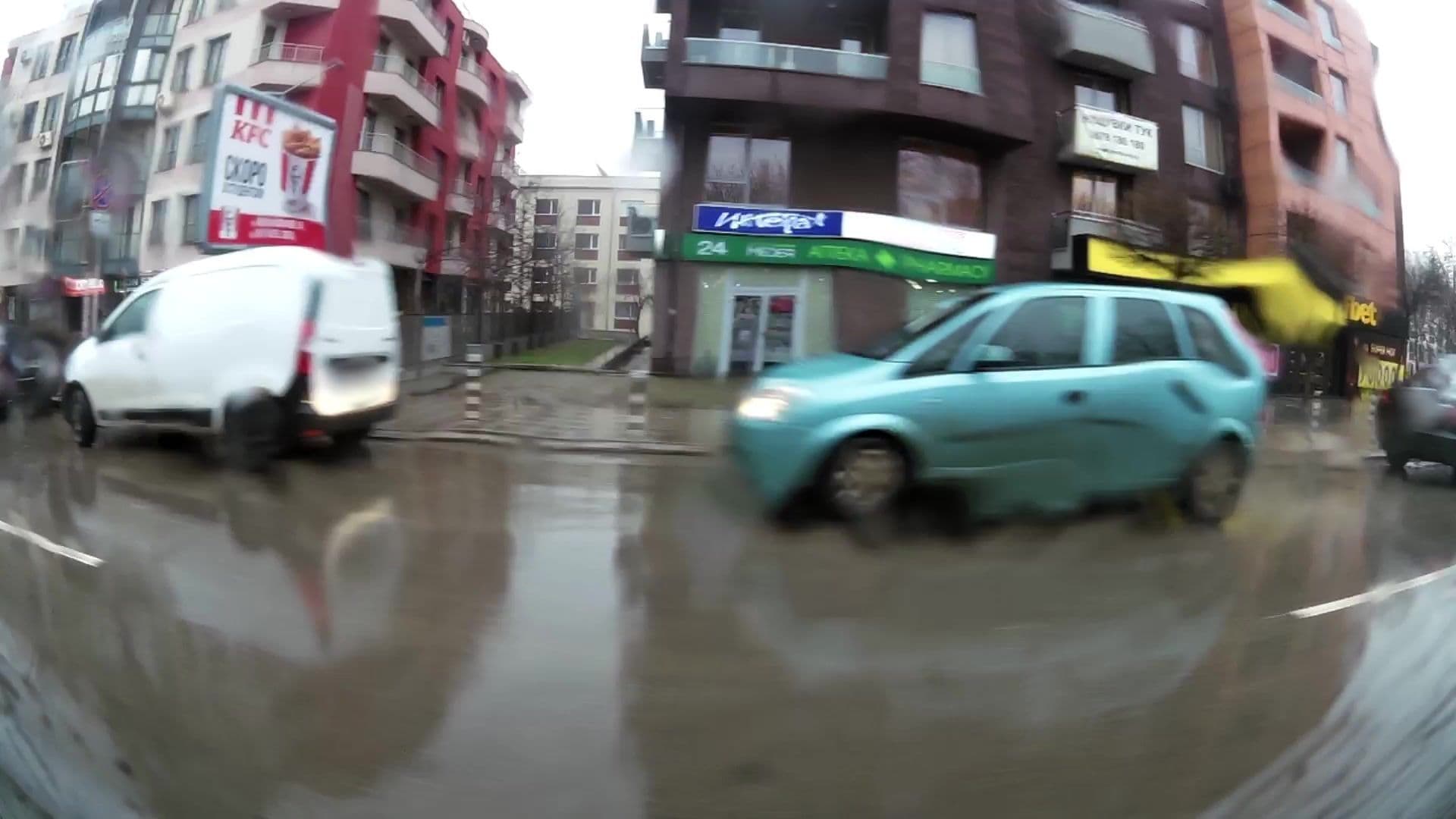 Street view near Apart Hotel Academica, Sofia — © kaartcam (CC BY-SA · Mapillary)