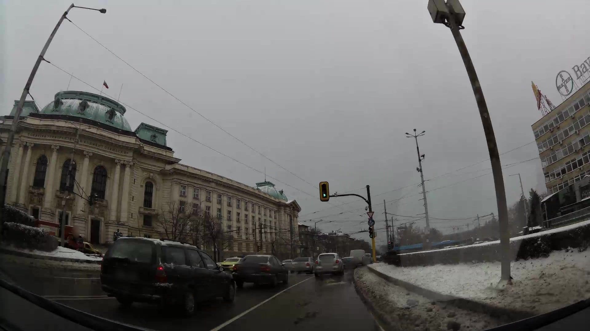 Street view near Alexander's Reataurant at Radisson Blu, Sofia — © kaartcam (CC BY-SA · Mapillary)