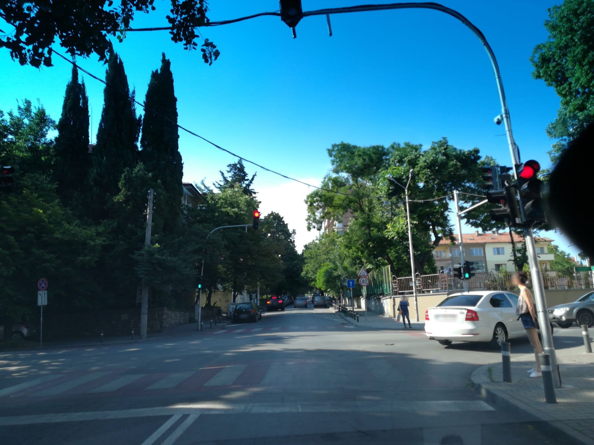 Street view near Hotel Forum, Stara Zagora — © ivanov (CC BY-SA · Mapillary)
