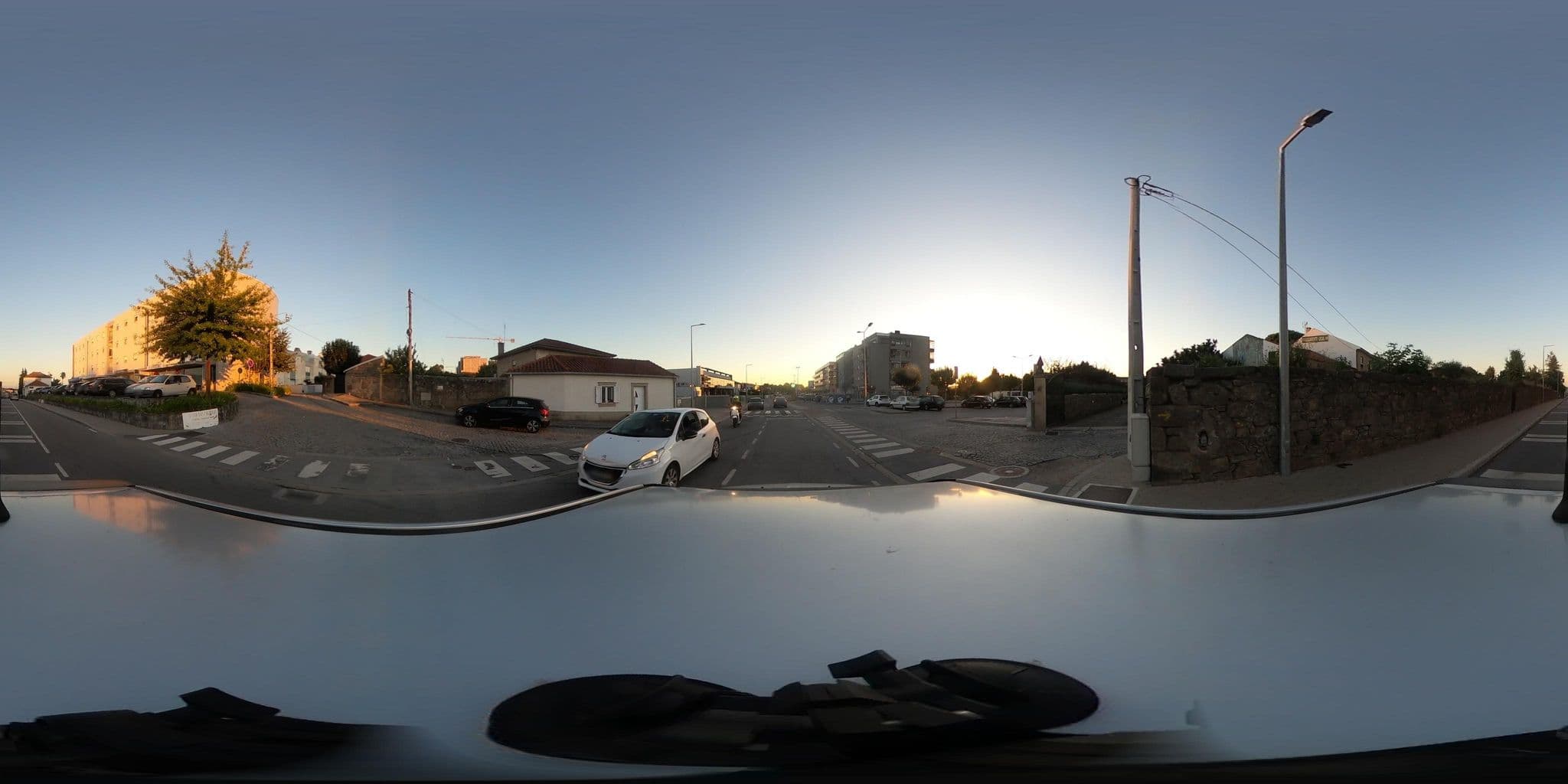 Street view near Casa das Pombas, Barcelos — © waldyrious (CC BY-SA · Mapillary)
