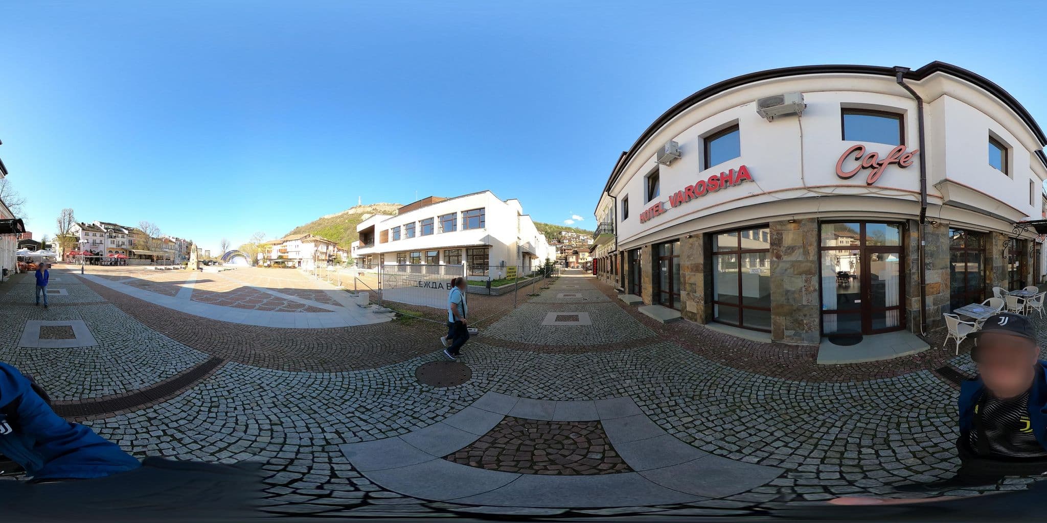 Street view near Hotel Varosha, Lovech — © alexanderbtodorov (CC BY-SA · Mapillary)