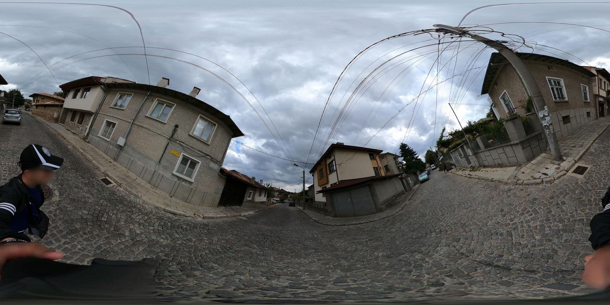 Street view near Хотел-ресторант Виктория, Panagyurishte — © alexanderbtodorov (CC BY-SA · Mapillary)