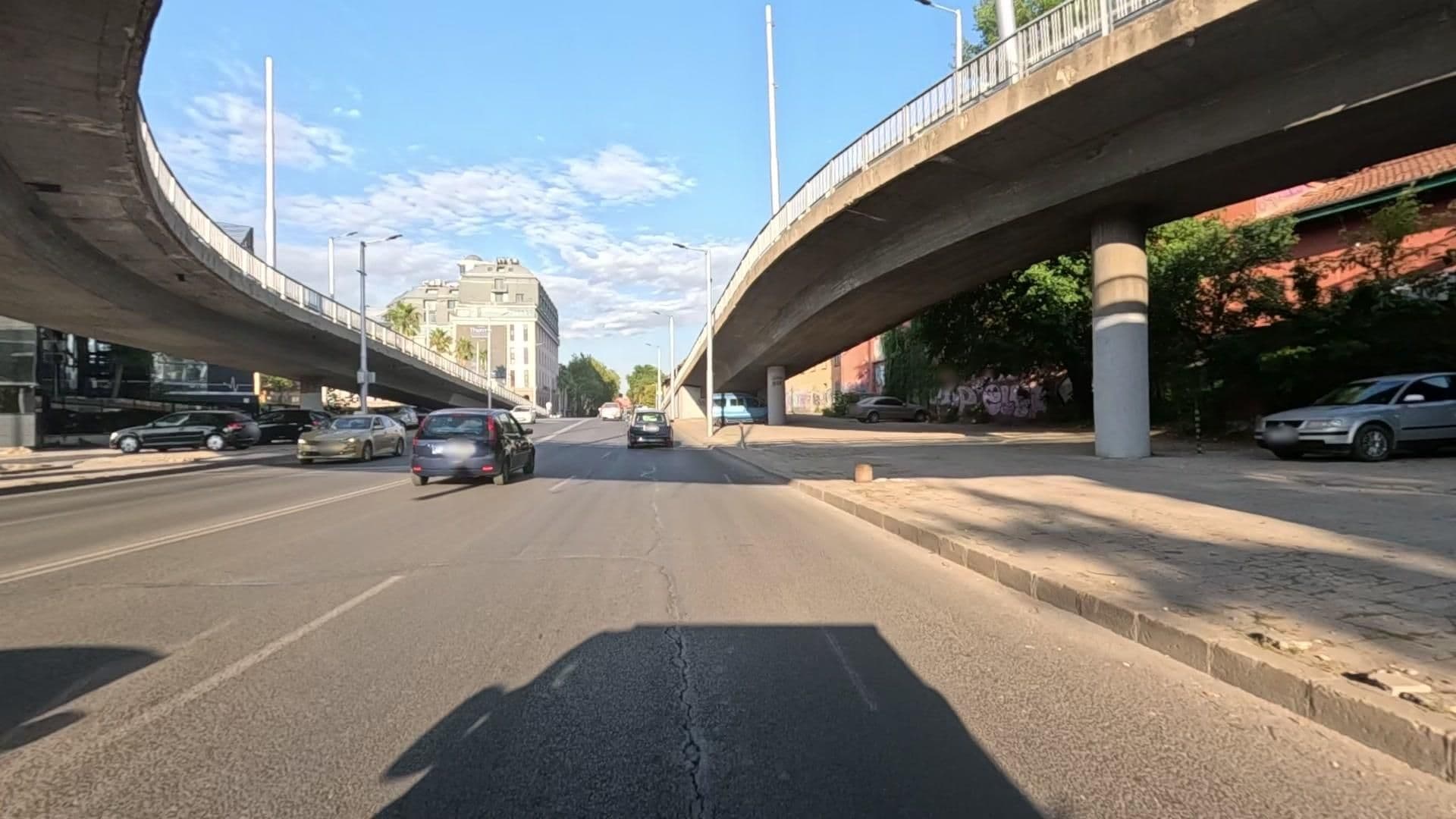 Street view near Ramada Hotel, Plovdiv — © Kristiqn (CC BY-SA · Mapillary)