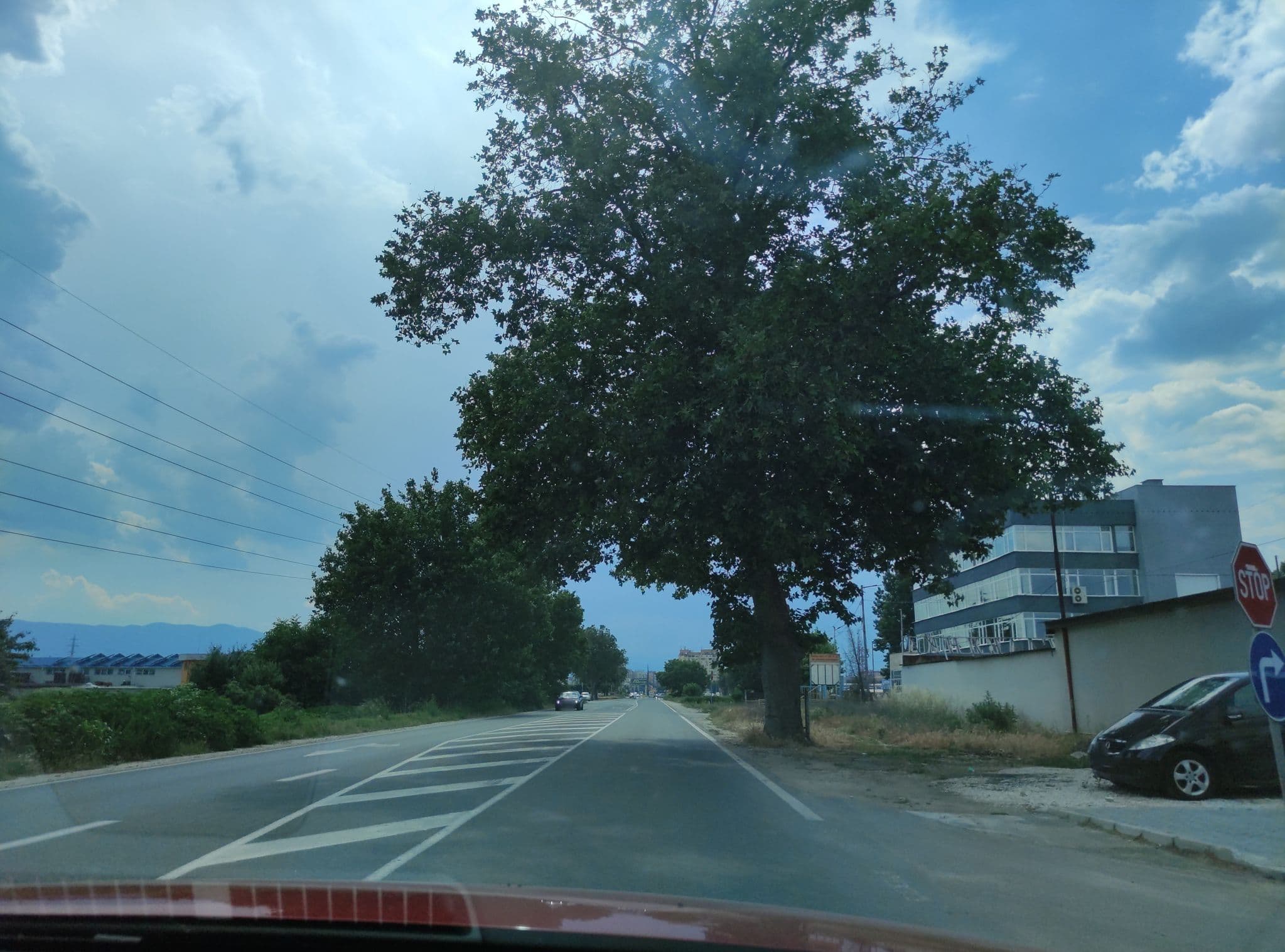 Street view near Hotel Tempo Boutique, Pazardzhik — © neau (CC BY-SA · Mapillary)