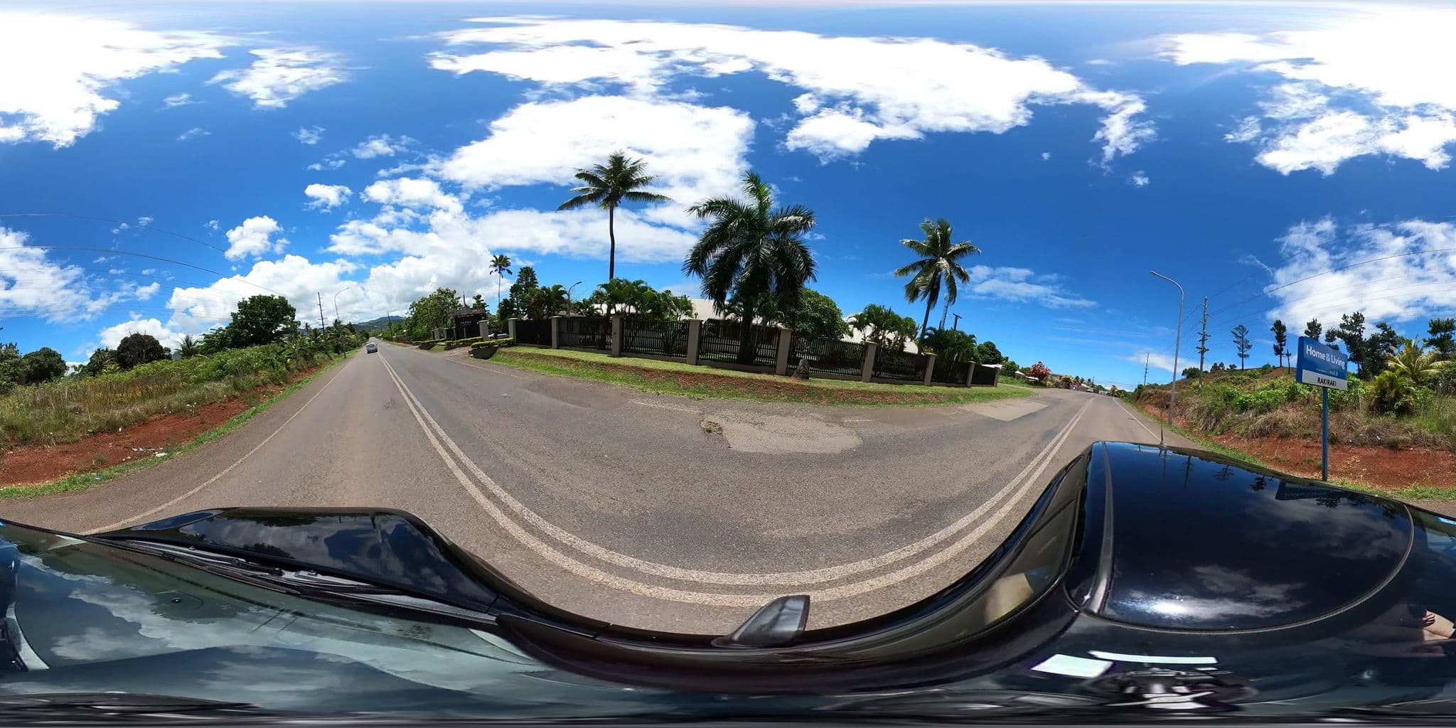 Street view near Tanoa rakiraki hôtel, Vaileka — © flashkiwi (CC BY-SA · Mapillary)