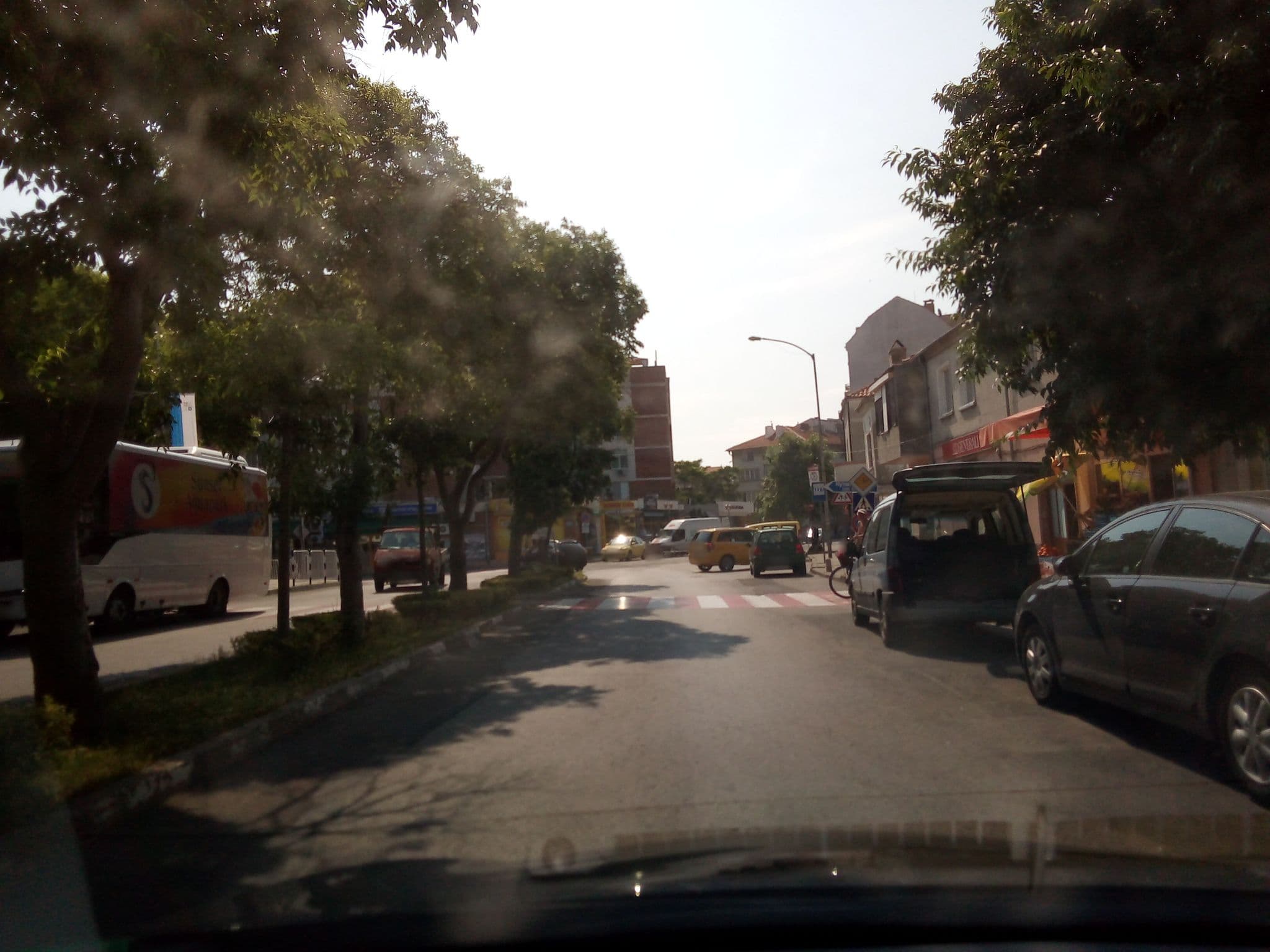 Street view near bistro Olimp/hotel Olimp, Pomorie — © micmin1972 (CC BY-SA · Mapillary)