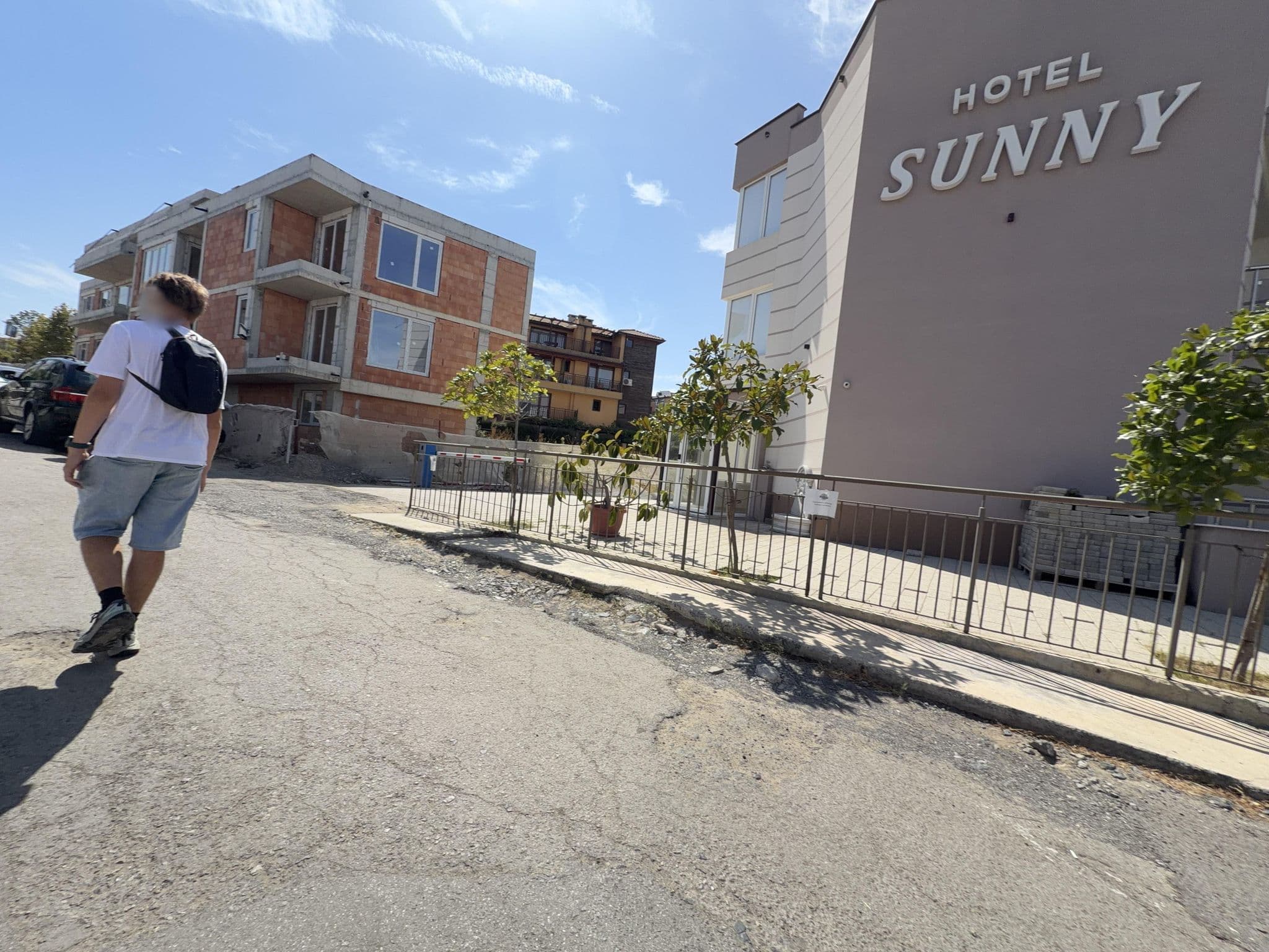 Street view near Sunny Hotel, Sozopol — © the100daysummer (CC BY-SA · Mapillary)
