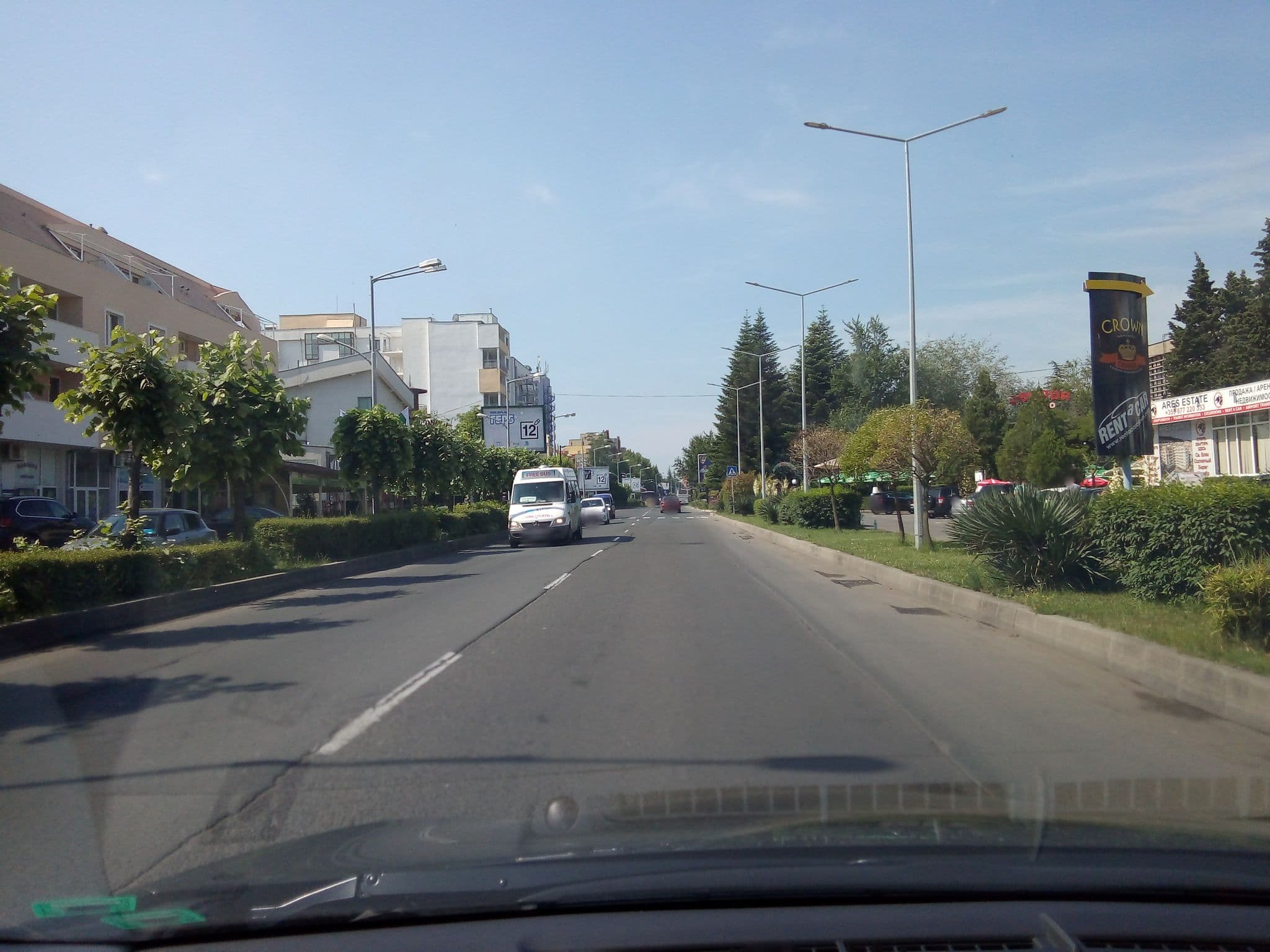 Street view near Royal Central Hotel, Nesebar — © micmin1972 (CC BY-SA · Mapillary)