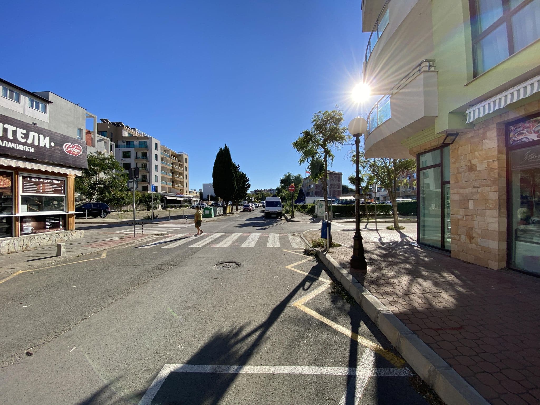 Street view near Апартаменти Маргарита, Pomorie — © vadi (CC BY-SA · Mapillary)