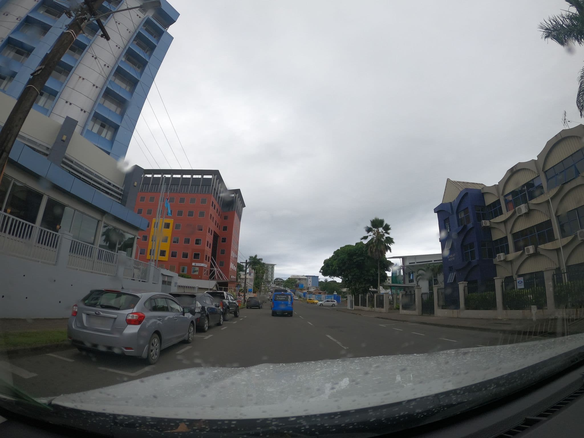 Street view near Tanoa Plaza, Suva — © kam17 (CC BY-SA · Mapillary)