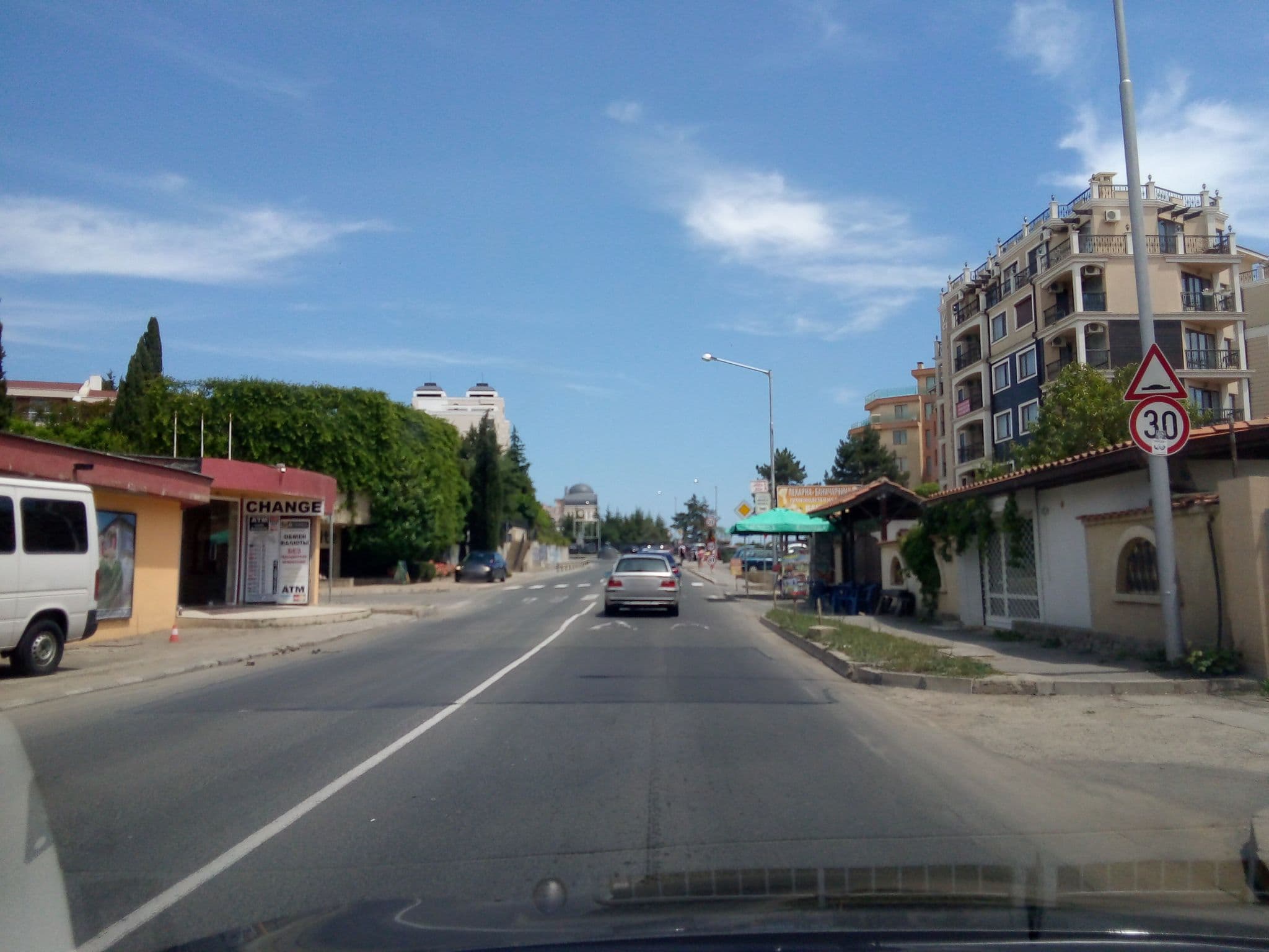 Street view near VIP Club Dolphin Coast, Sveti Vlas — © micmin1972 (CC BY-SA · Mapillary)
