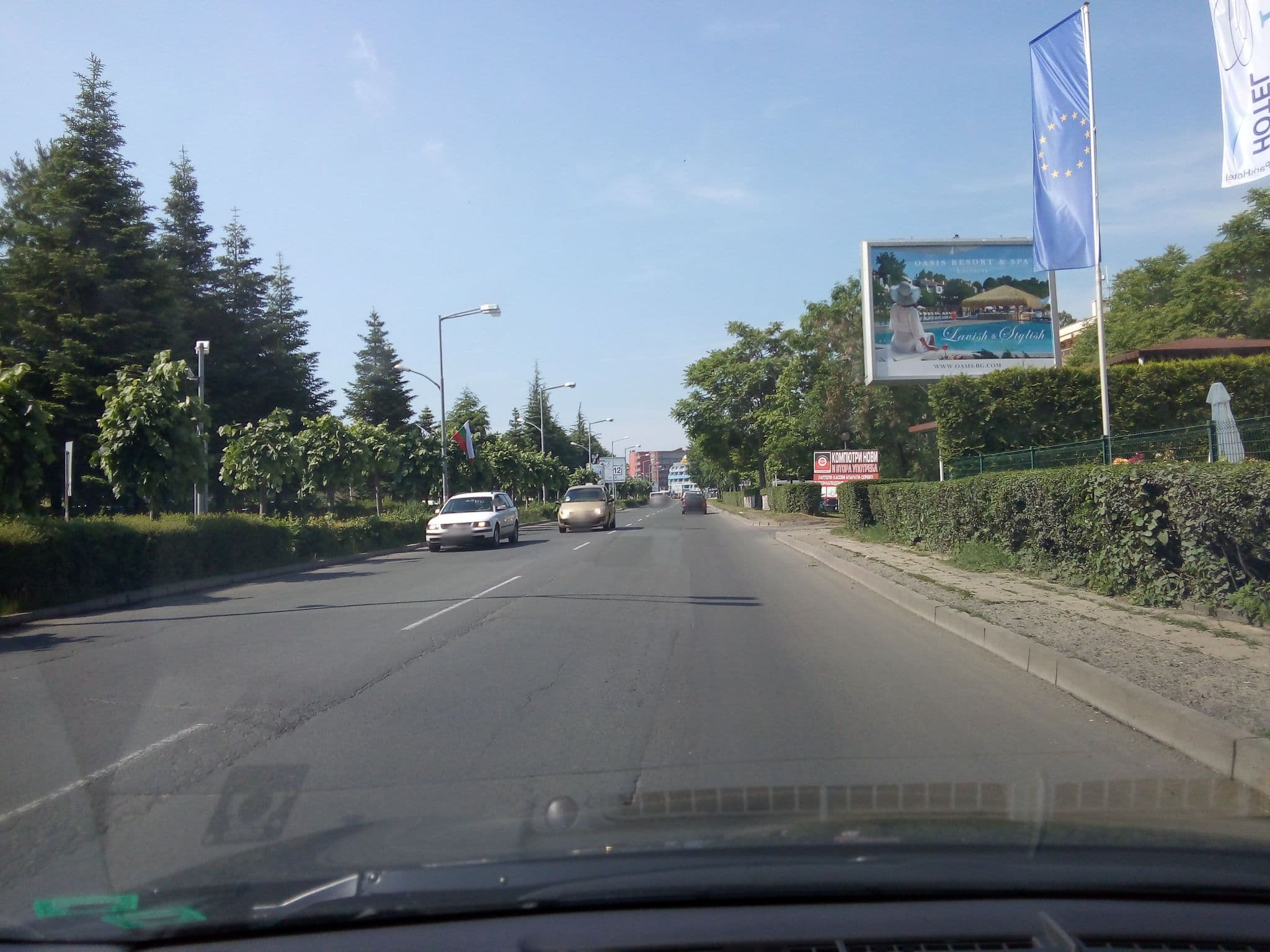 Street view near Flores Park, Nesebar — © micmin1972 (CC BY-SA · Mapillary)