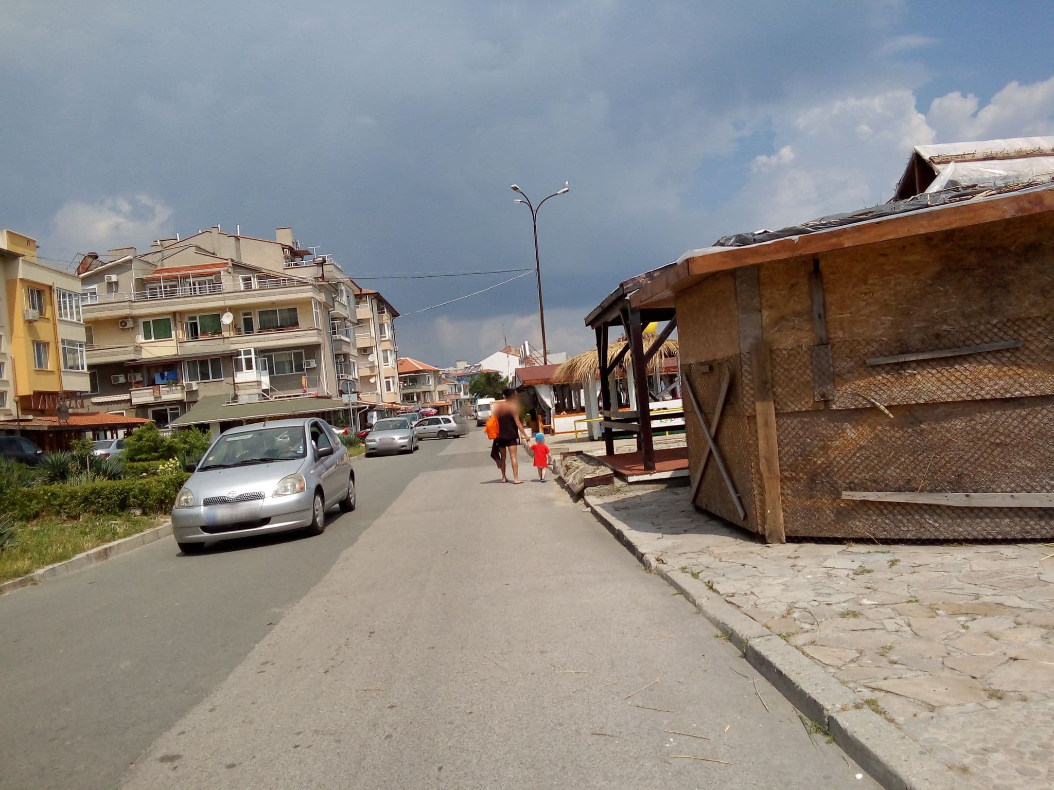 Street view near Квартира “Лазурен бряг” - Поморие (ул. Ахелой 44), Pomorie — © micmin1972 (CC BY-SA · Mapillary)
