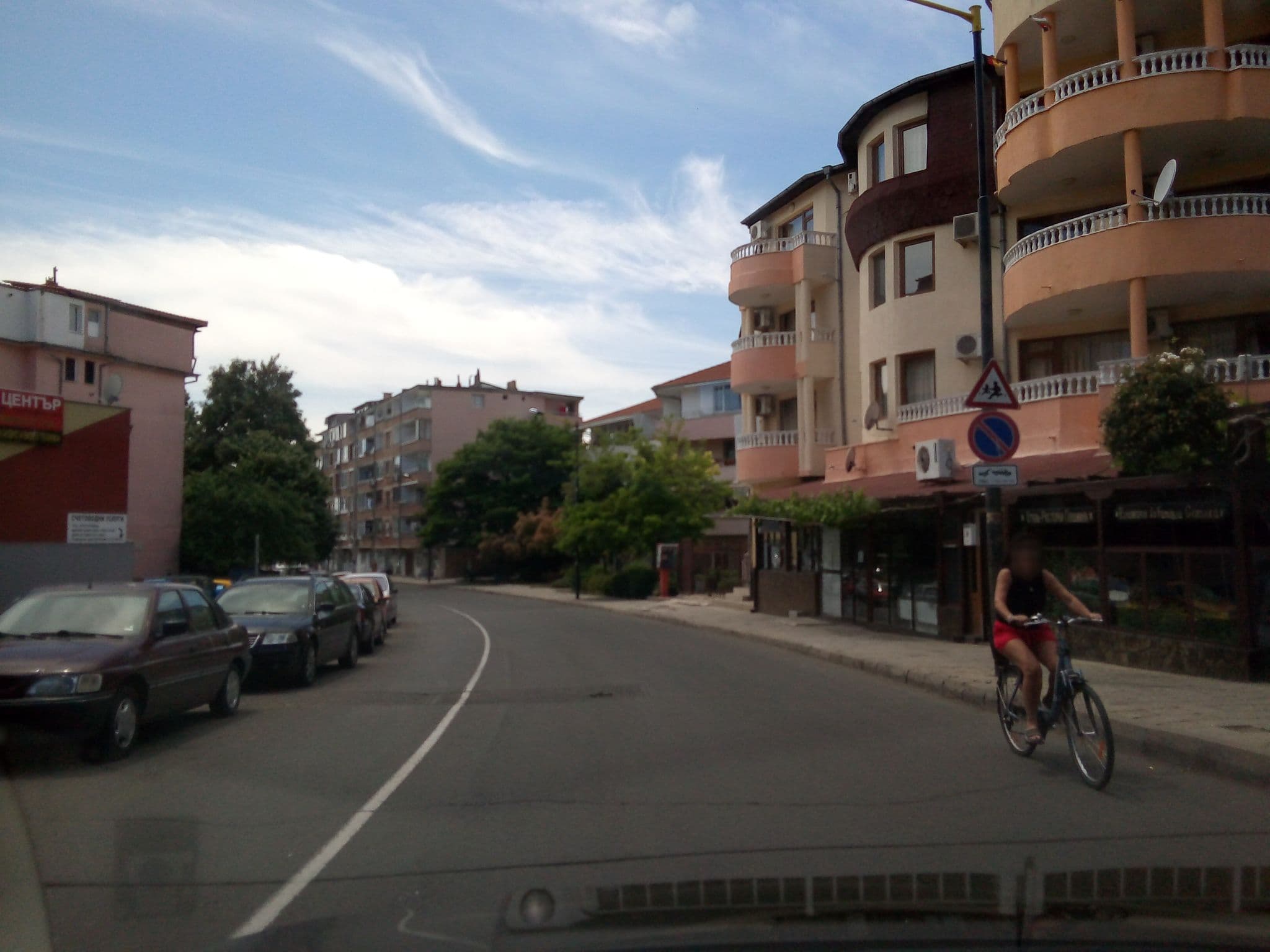 Street view near Gerjdika Hotel, Nesebar — © micmin1972 (CC BY-SA · Mapillary)