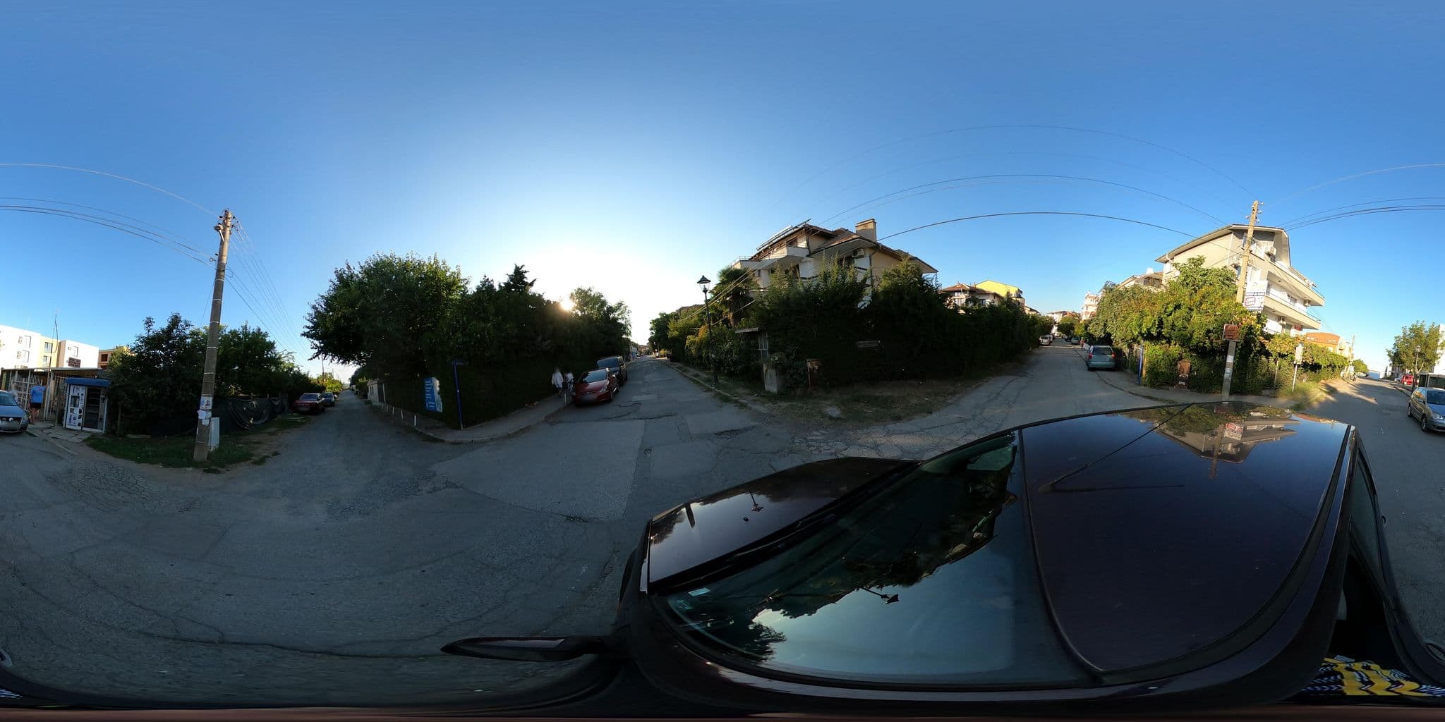 Street view near villa Villi, Chernomorets — © alexanderbtodorov (CC BY-SA · Mapillary)