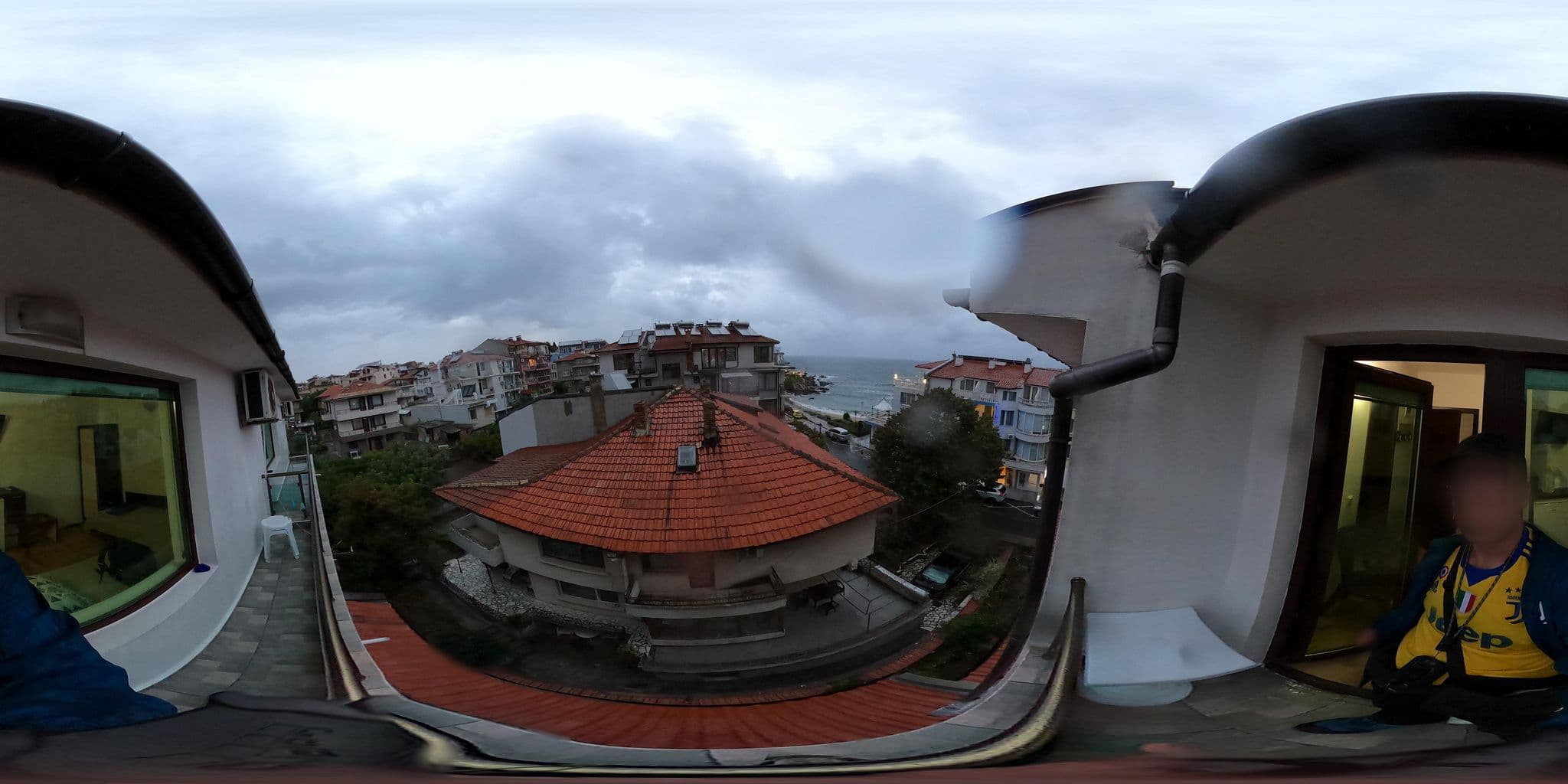 Street view near Hotel "Lotos", Sozopol — © alexanderbtodorov (CC BY-SA · Mapillary)