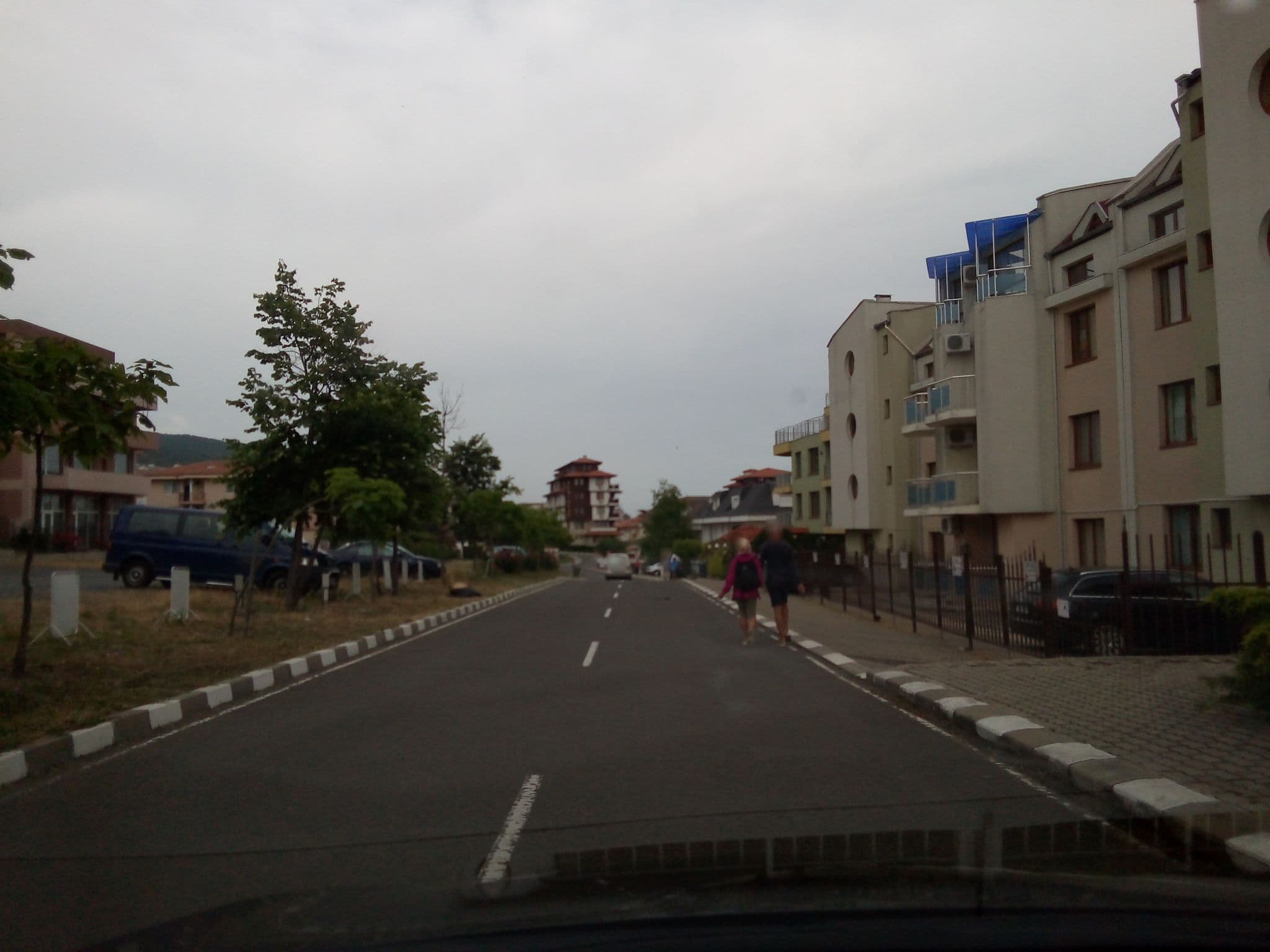 Street view near Kozarov Family Hotel, Sveti Vlas — © micmin1972 (CC BY-SA · Mapillary)