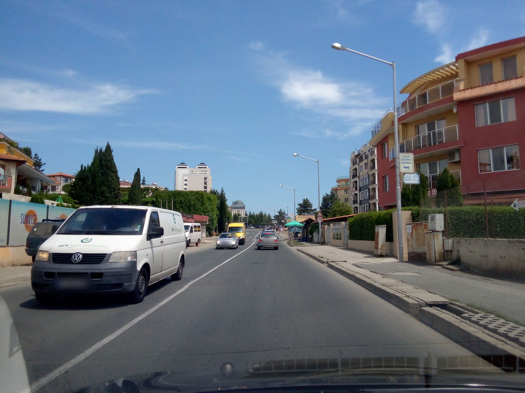 Street view near Sunrise Club Hotel, Sveti Vlas — © micmin1972 (CC BY-SA · Mapillary)