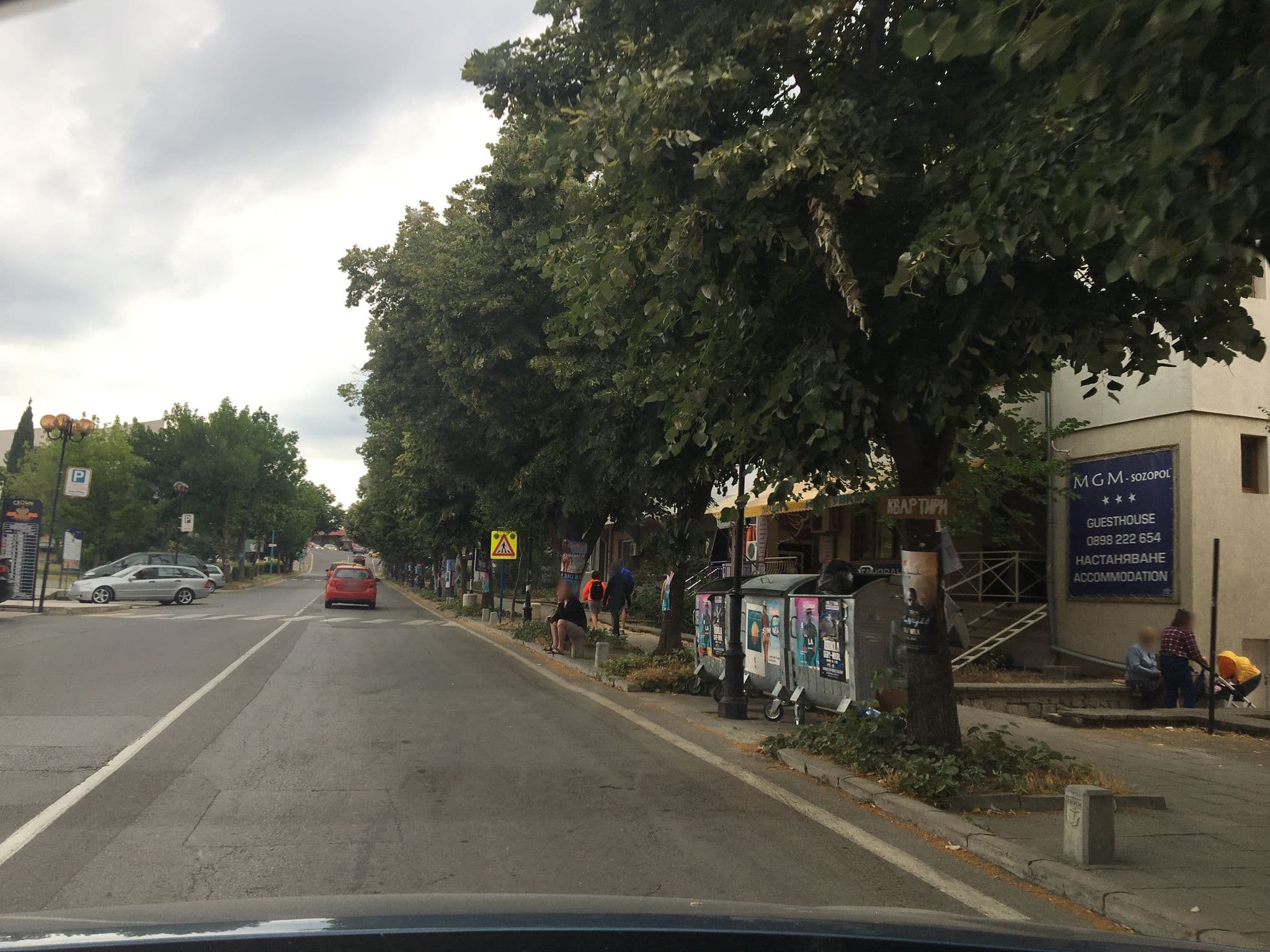 Street view near hotel Diamant, Sozopol — © navteq_bg (CC BY-SA · Mapillary)