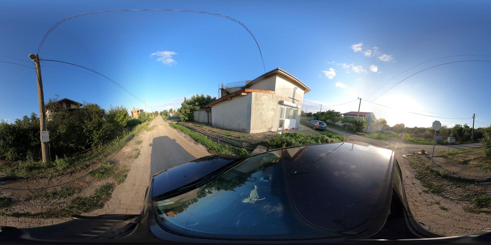 Street view near хотел Трите кестена, Shabla — © alexanderbtodorov (CC BY-SA · Mapillary)