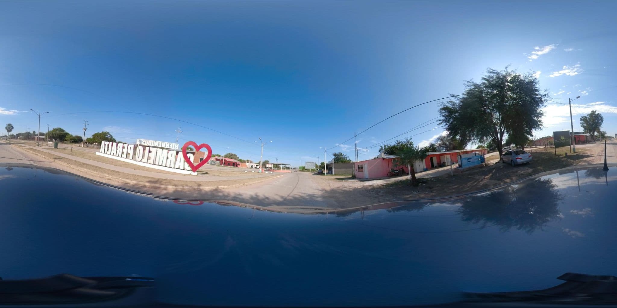 Street view near Hotel Resort Carmelo Peralta, Carmelo Peralta — © Desireespindler (CC BY-SA · Mapillary)