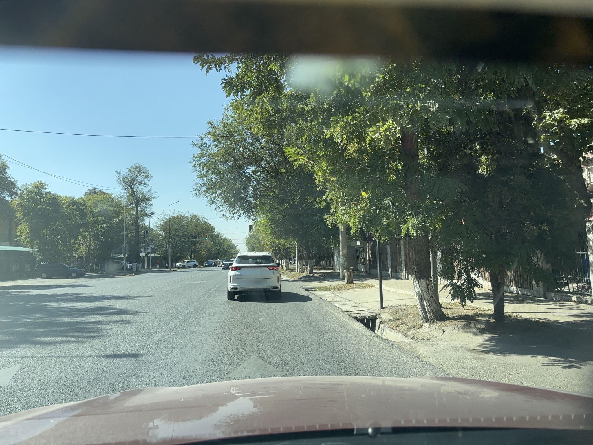 Street view near Orbita Mini Hotel, Shymkent — © Daulet-78 (CC BY-SA · Mapillary)