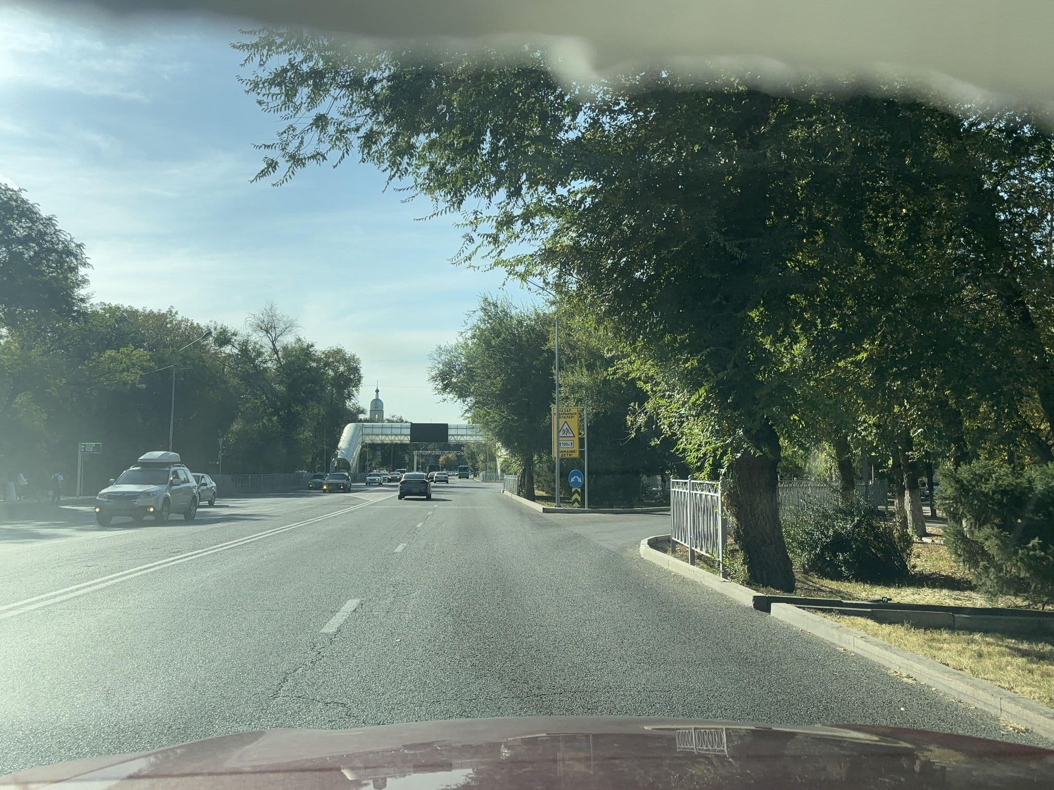 Street view near Салтанат, Taraz — © Daulet-78 (CC BY-SA · Mapillary)