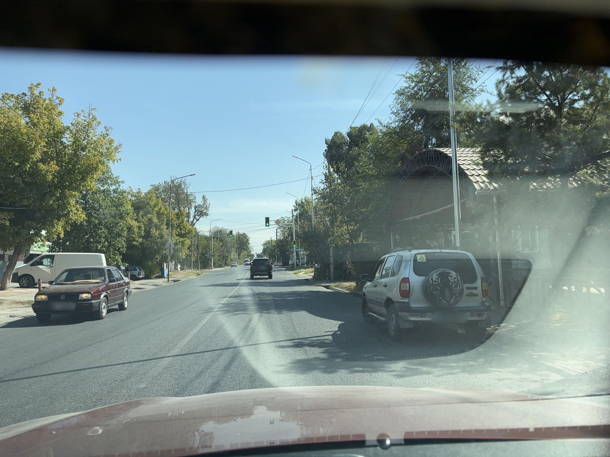 Street view near Luxury House, Shymkent — © Daulet-78 (CC BY-SA · Mapillary)