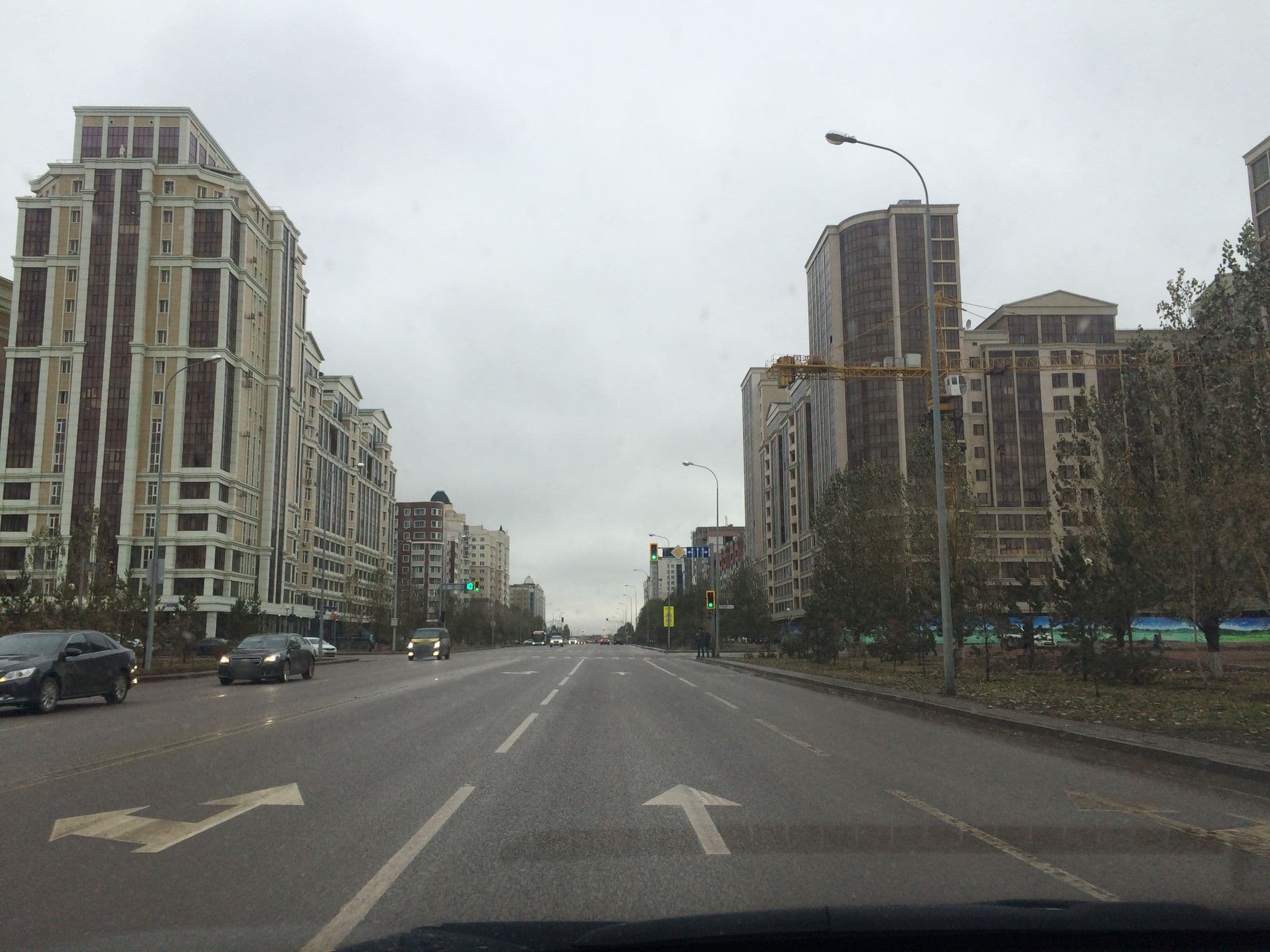 Street view near Royal Park Hotel & Spa, Astana — © nurzhan (CC BY-SA · Mapillary)