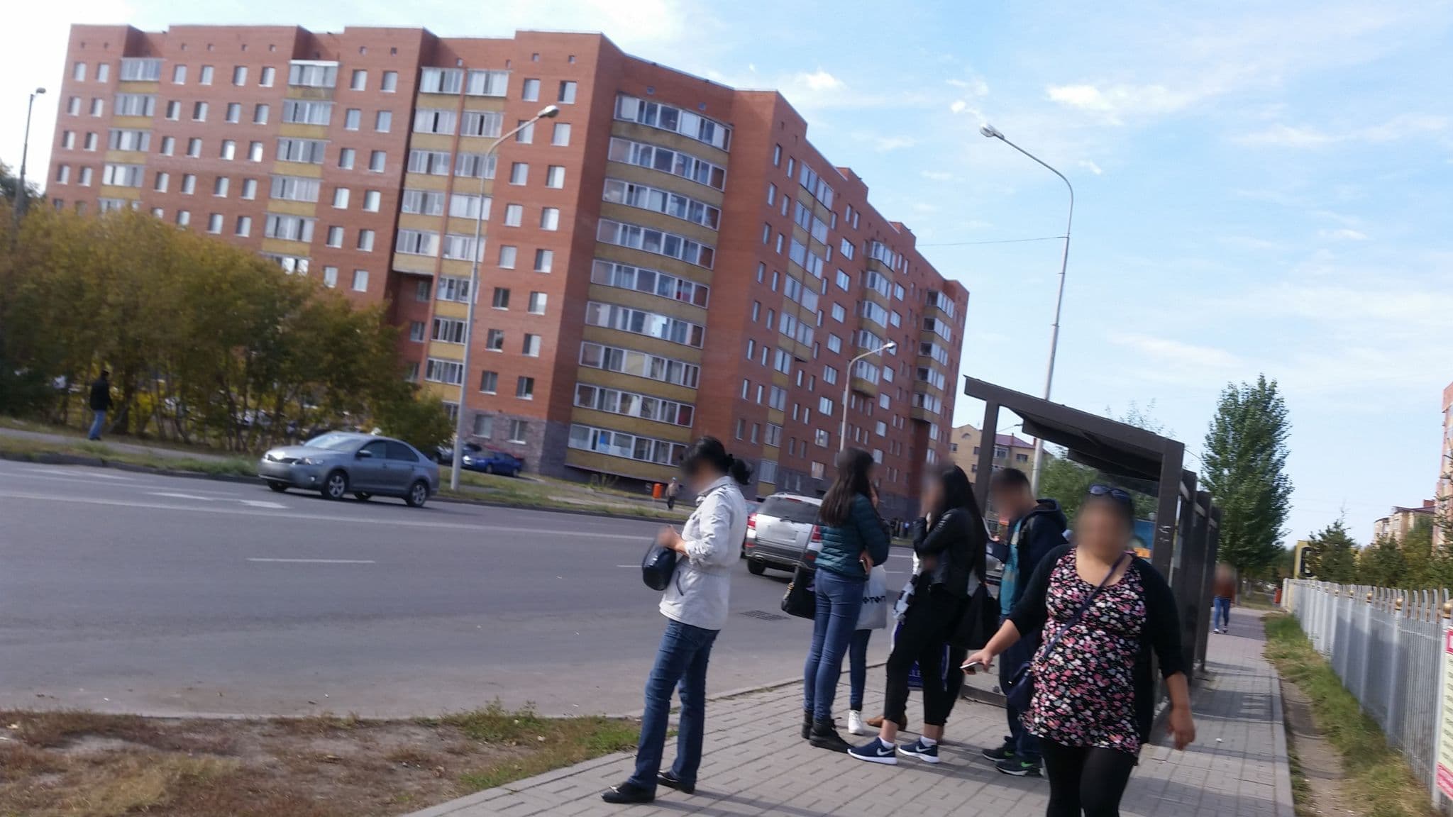 Street view near АЗАМАТ Гостиница, Astana — © alpamys (CC BY-SA · Mapillary)