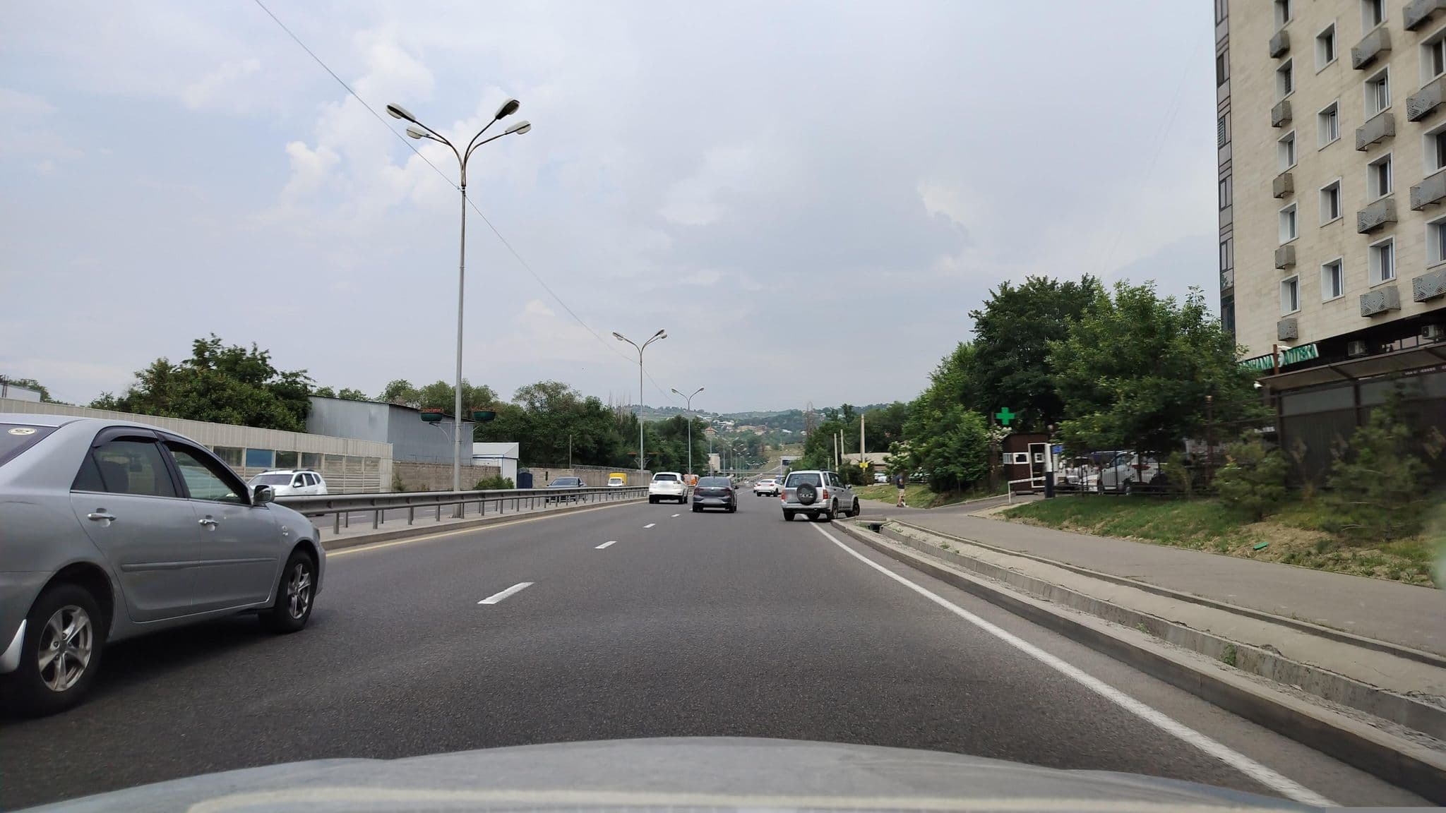 Street view near Doma Hostel, Almaty — © sevenmp (CC BY-SA · Mapillary)