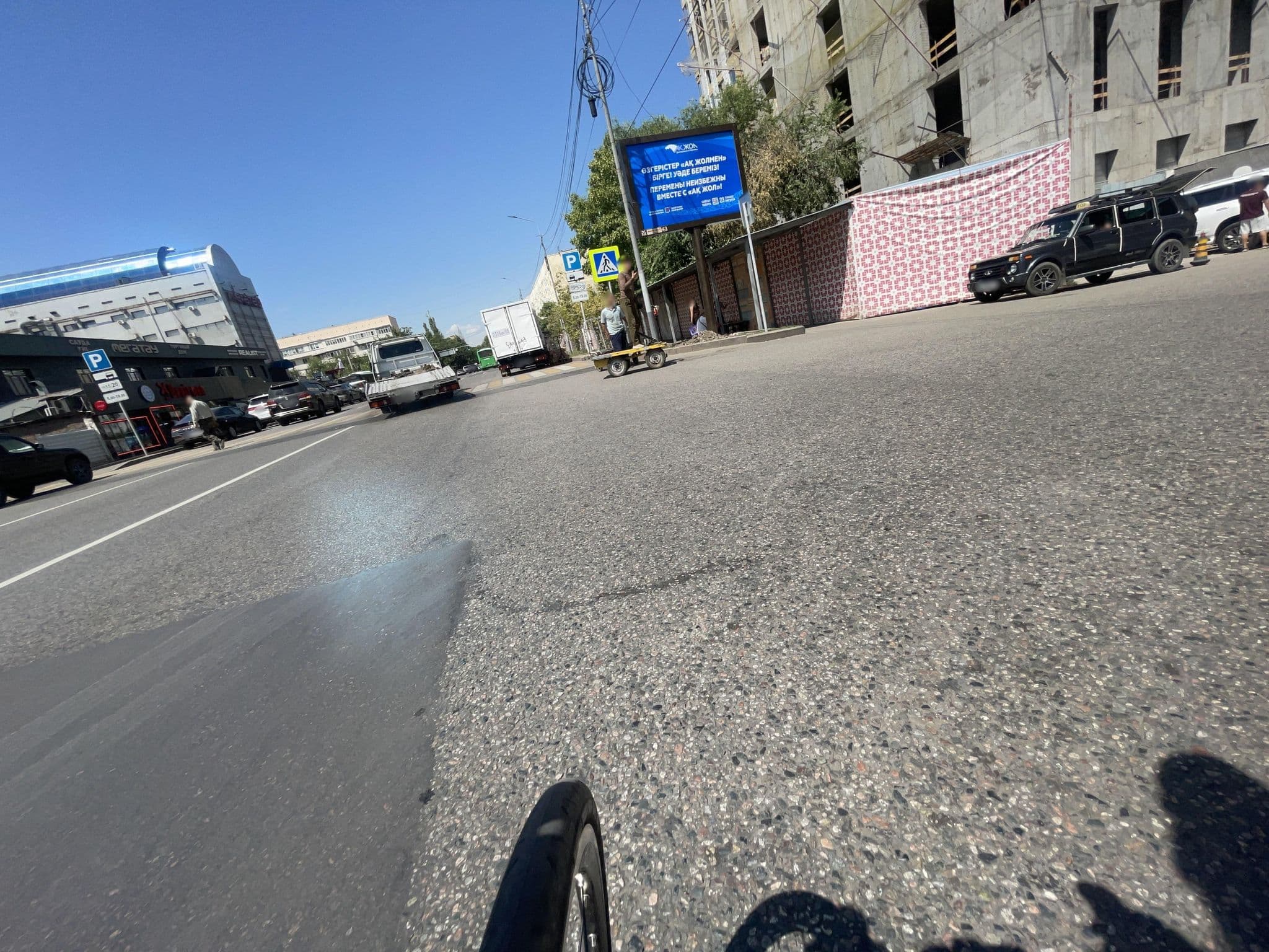 Street view near Туркестан, Almaty — © ruslan_fat (CC BY-SA · Mapillary)