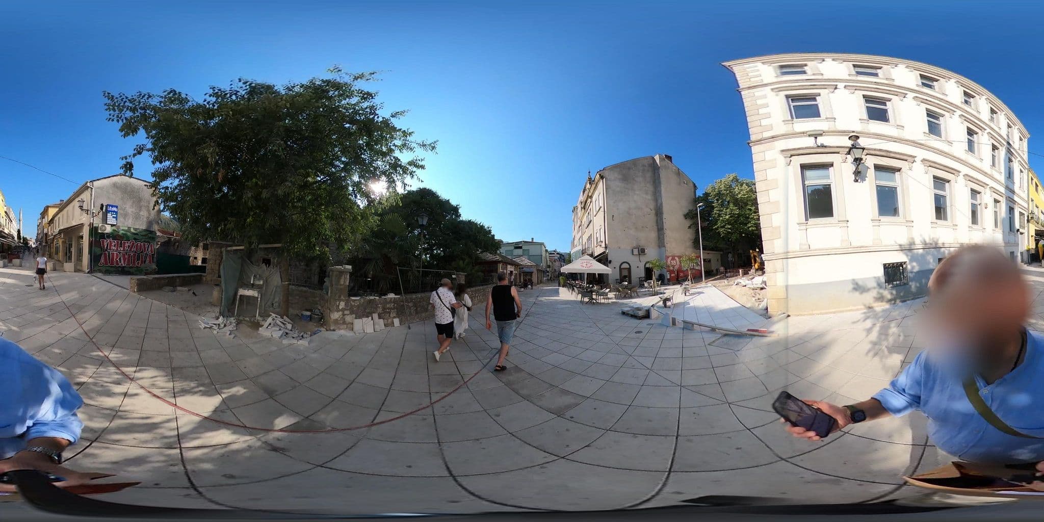Street view near Apartmens Djani, Mostar — © CasGroenigen (CC BY-SA · Mapillary)