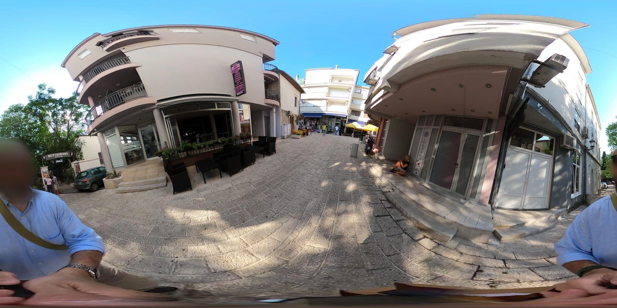 Street view near Mostar Orient Hostel, Mostar — © CasGroenigen (CC BY-SA · Mapillary)