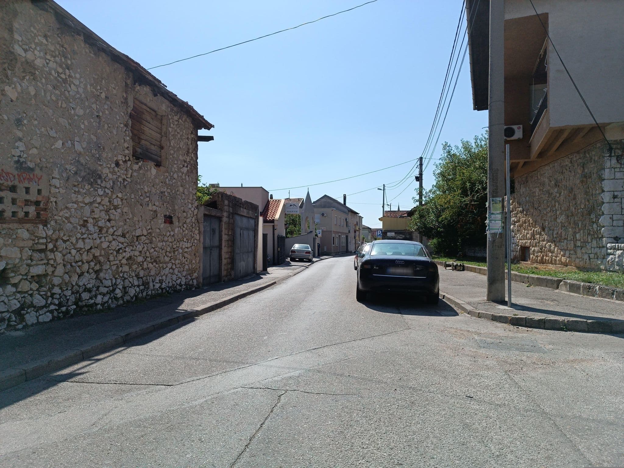 Street view near Villa Divani, Mostar — © ime_moje (CC BY-SA · Mapillary)