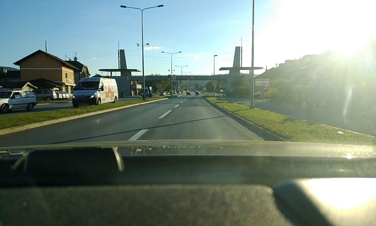 Street view near Hotel Jelena, Banja Luka — © mladensavic (CC BY-SA · Mapillary)