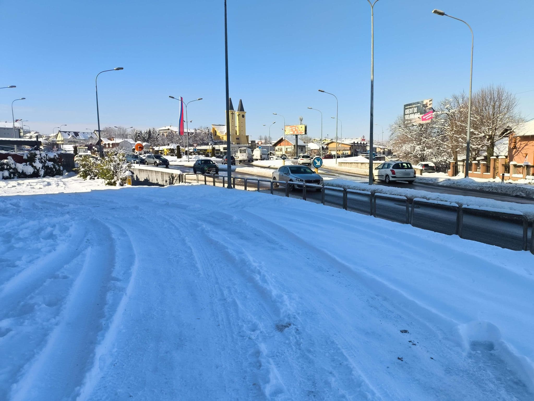 Street view near Hotel Cetojevic, Banja Luka — © nevals (CC BY-SA · Mapillary)