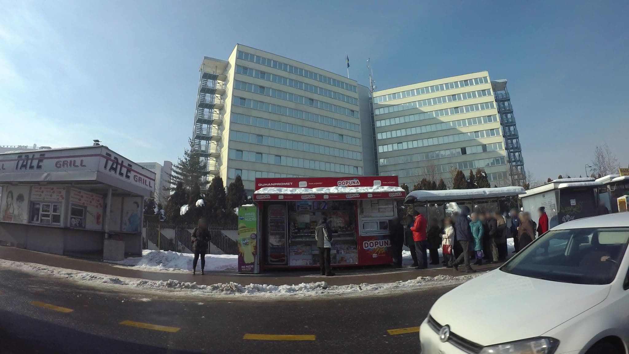 Street view near Walter Hotel, Sarajevo — © kaartcam (CC BY-SA · Mapillary)