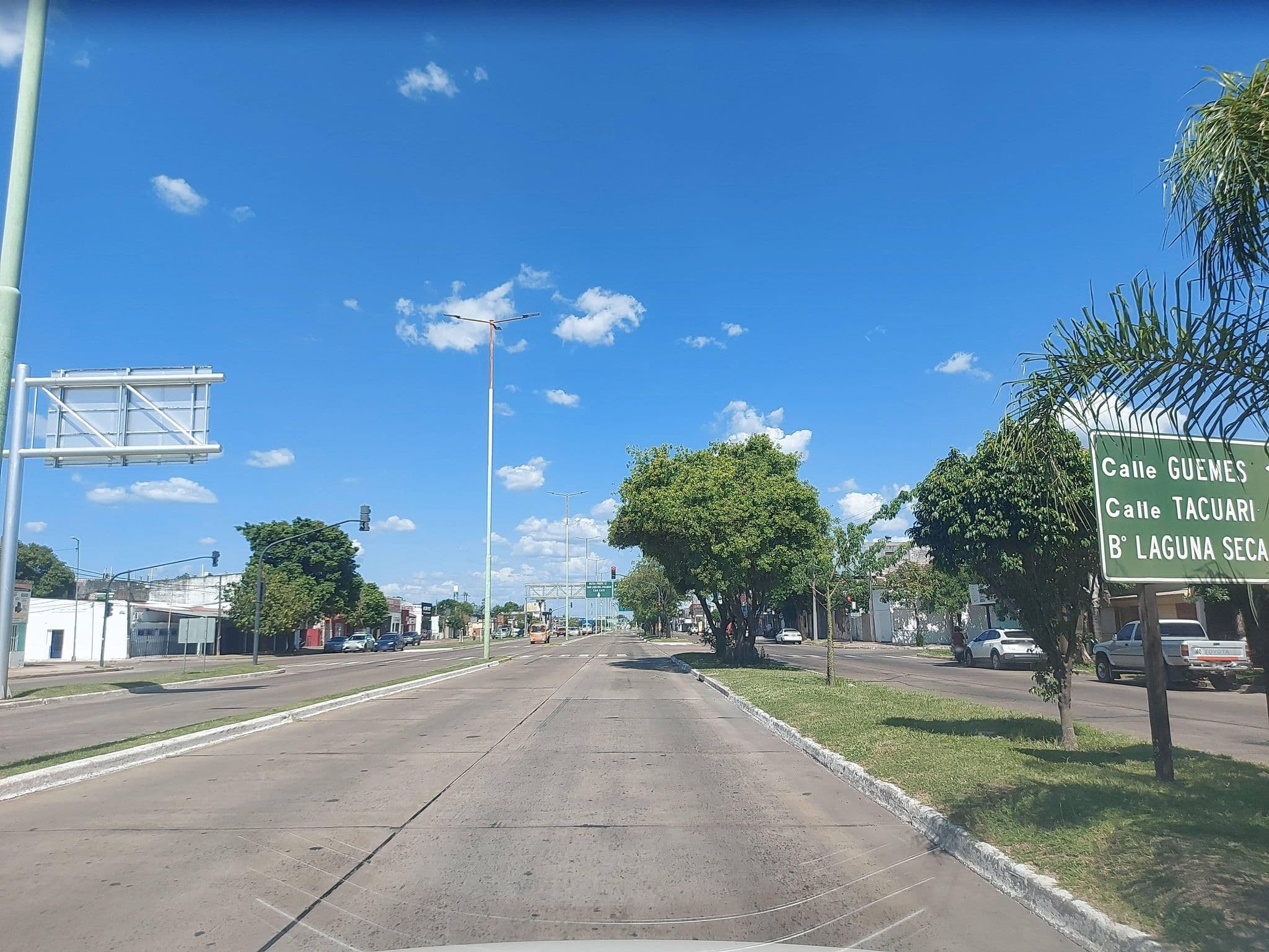Street view near Hostel Ledesma, Corrientes — © Cynomops (CC BY-SA · Mapillary)