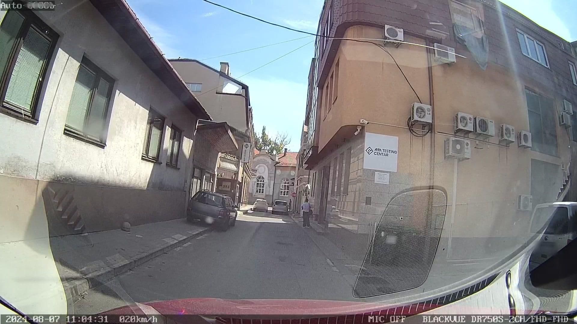 Street view near Hotel Centar Visoko, Visoko — © rdnnk (CC BY-SA · Mapillary)