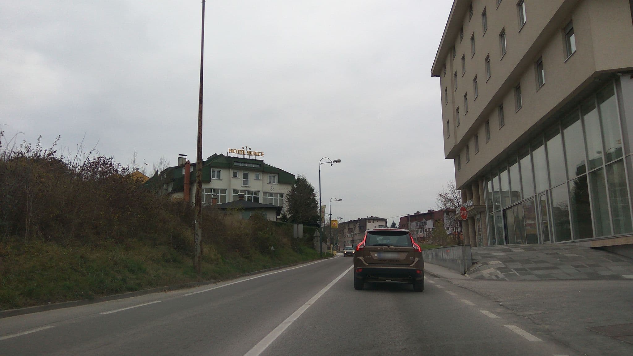 Street view near Family Hotel, Vogošća — © amel (CC BY-SA · Mapillary)