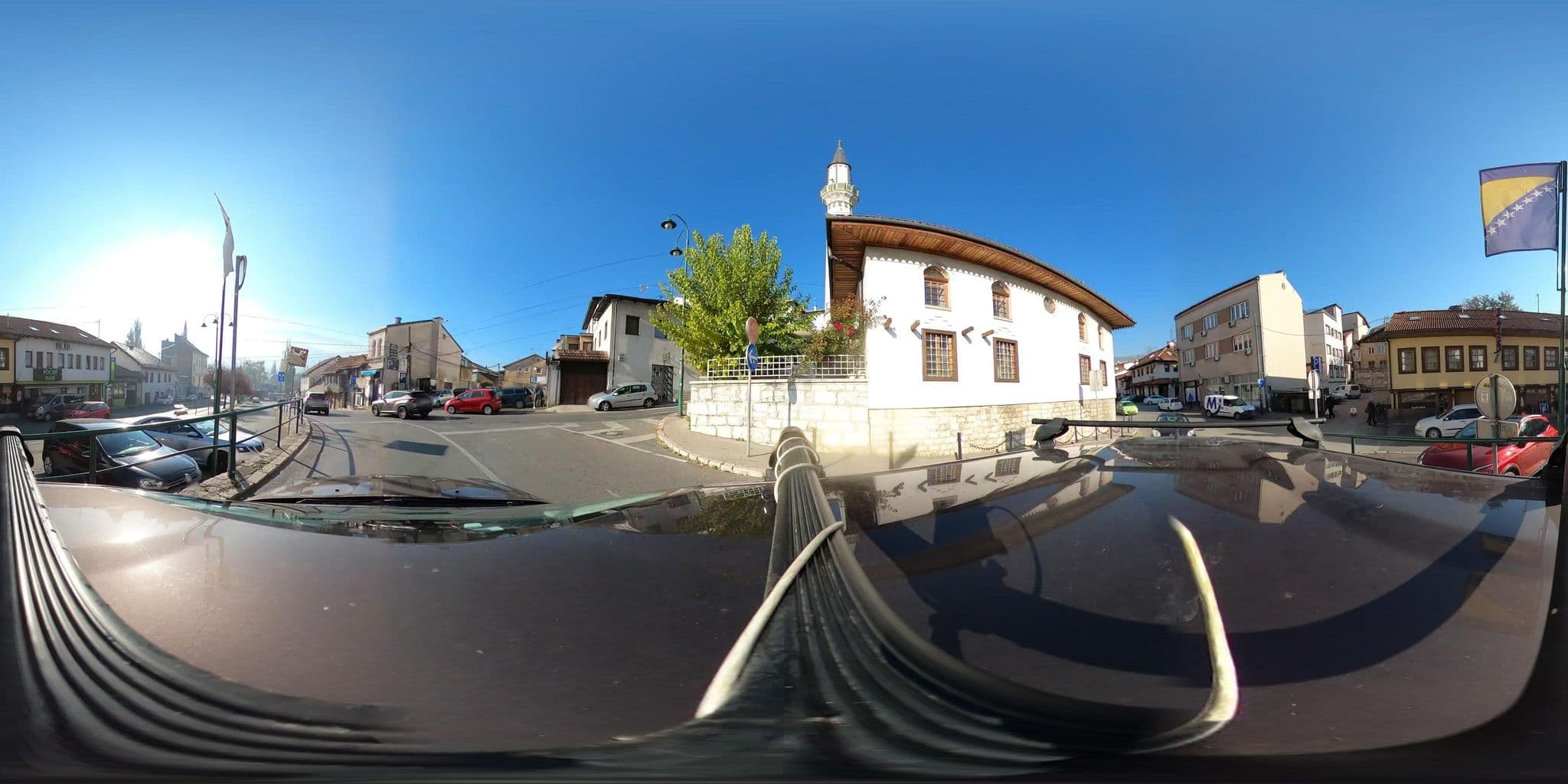 Street view near Amber Hotel, Kobilja Glava — © Bosnia360 (CC BY-SA · Mapillary)