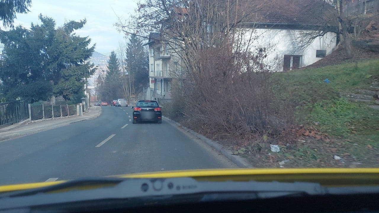 Street view near Pansion Harmony, Sarajevo — © bihamk2020 (CC BY-SA · Mapillary)