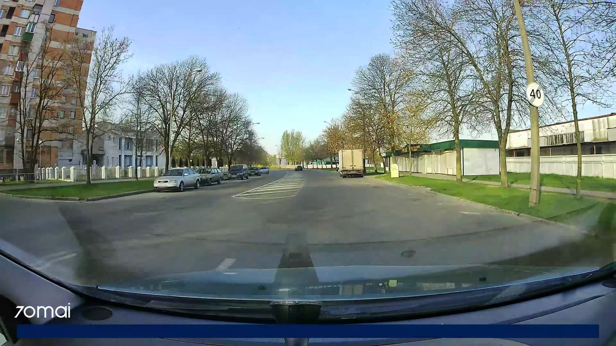 Street view near Hotel Yunost, Brest — © PesDyuck (CC BY-SA · Mapillary)