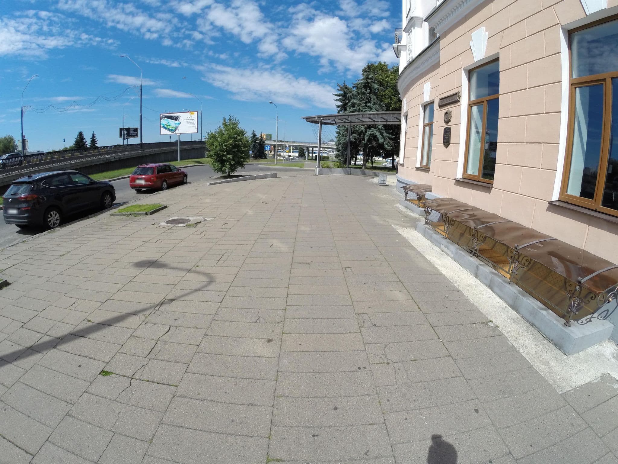 Street view near Гостиница «Буг», Brest — © PesDyuck (CC BY-SA · Mapillary)