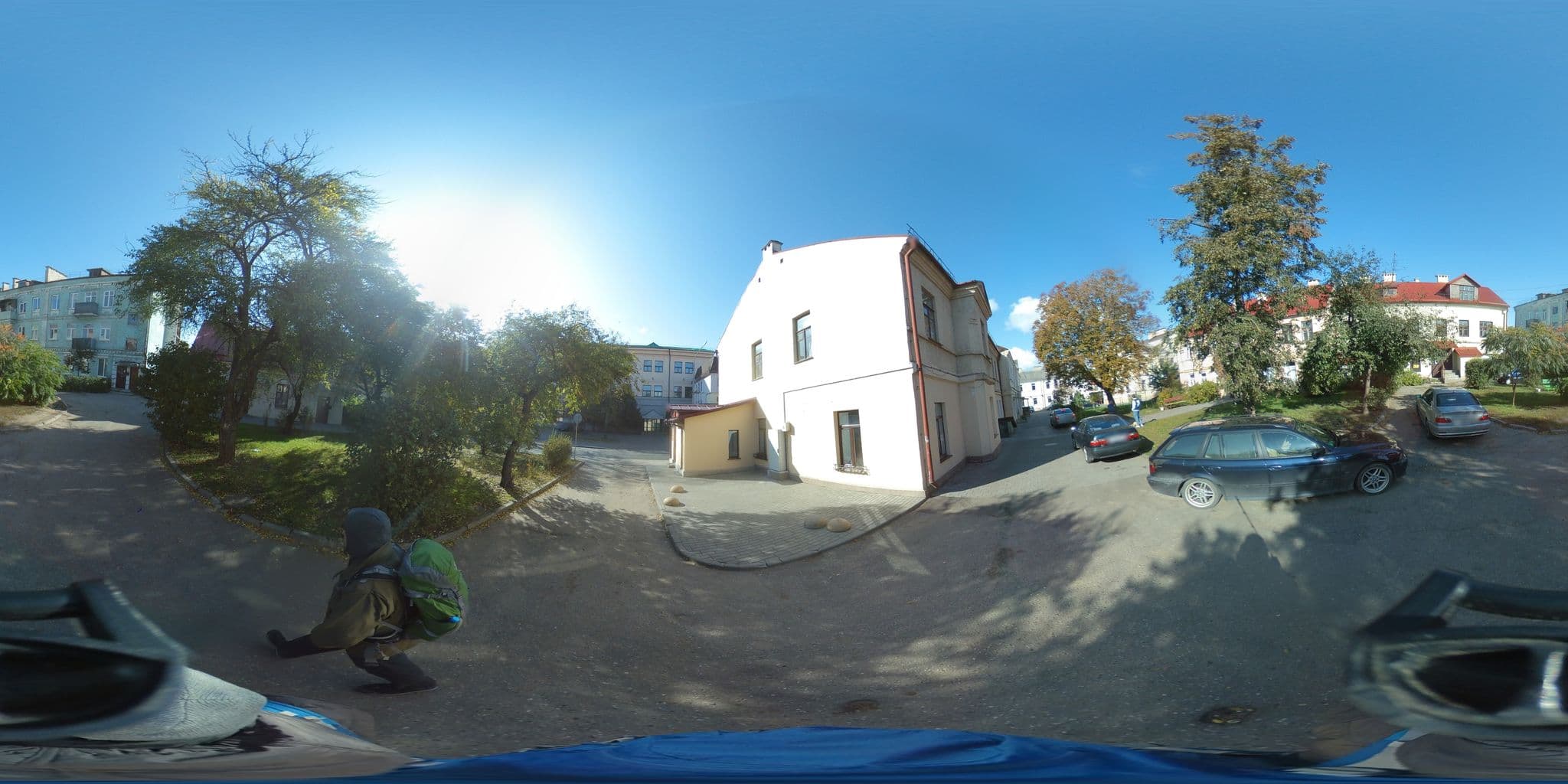 Street view near Кирова, 18А (Apartment), Hrodna — © trolleway (CC BY-SA · Mapillary)