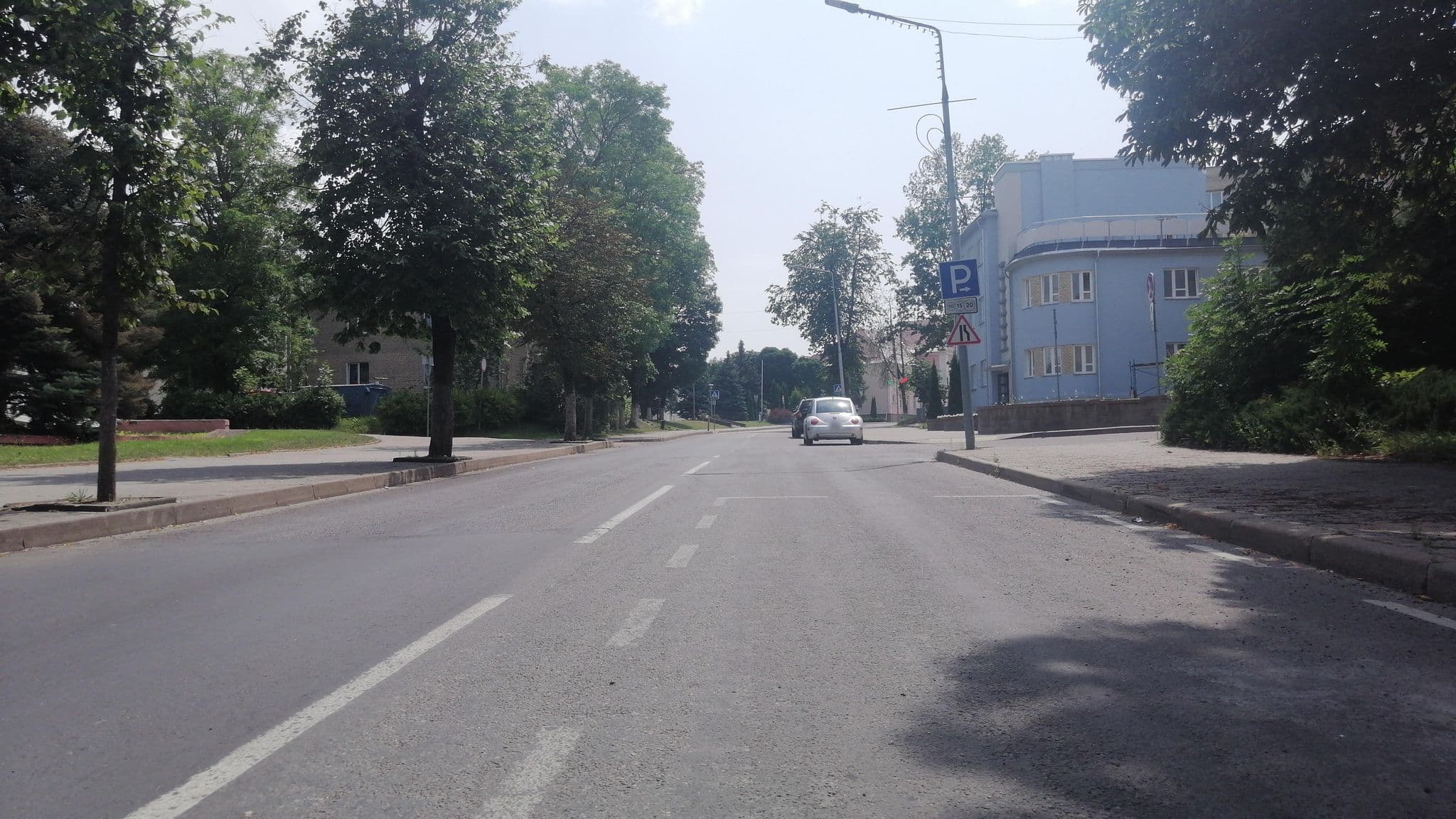 Street view near Гостиница Новогрудок, Novogrudok — © bigmap (CC BY-SA · Mapillary)
